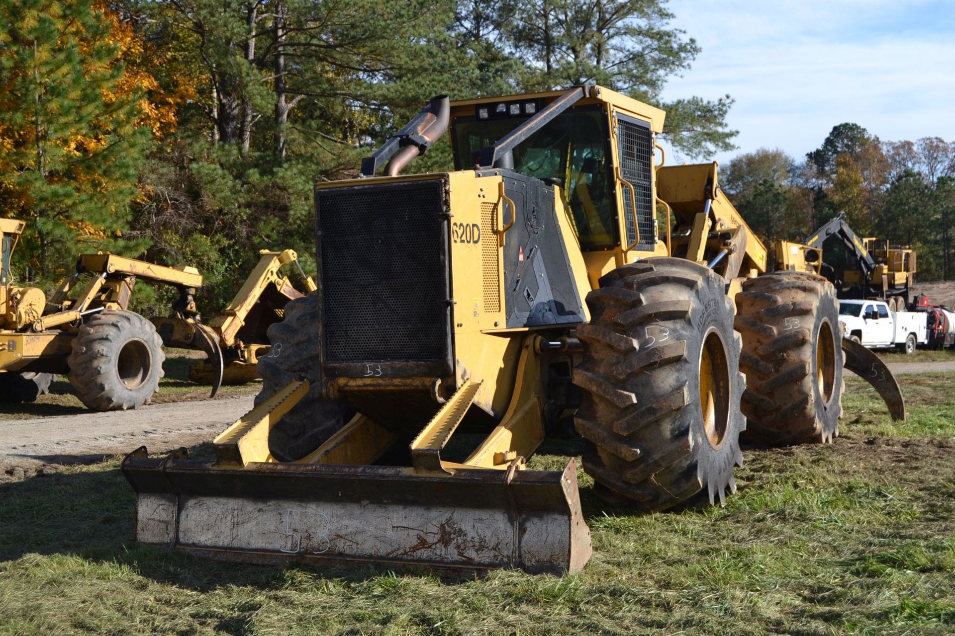 2013 TIGERCAT 620D SKIDDER W/ DUAL ARCH W/ CUMMINS ENGINE W/ HYDRAULICS W/ WINCH SN#6206029