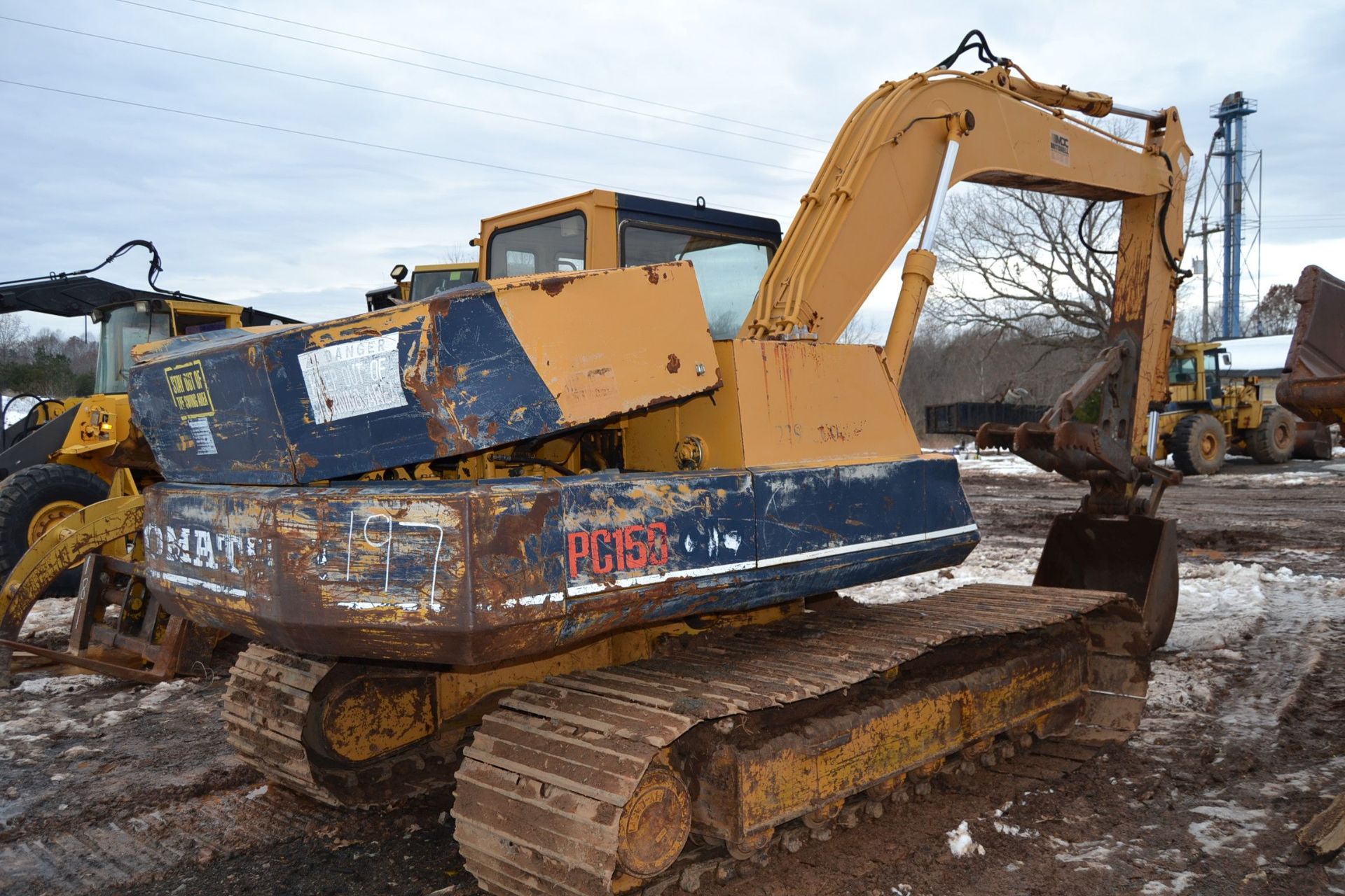 KOMATSU PC150 EXCAVATOR - Bild 2 aus 3