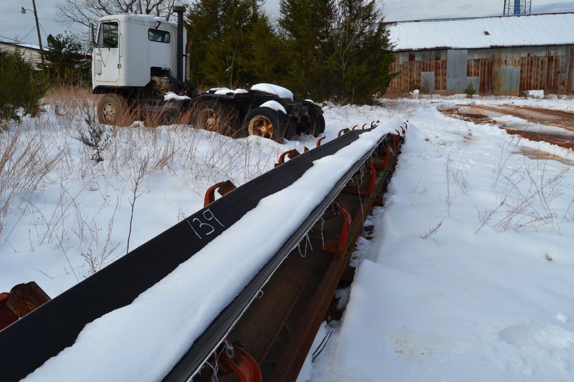 24" X 55' CONCAVE BELT CONVEYOR; W/DRIVE - Image 2 of 2