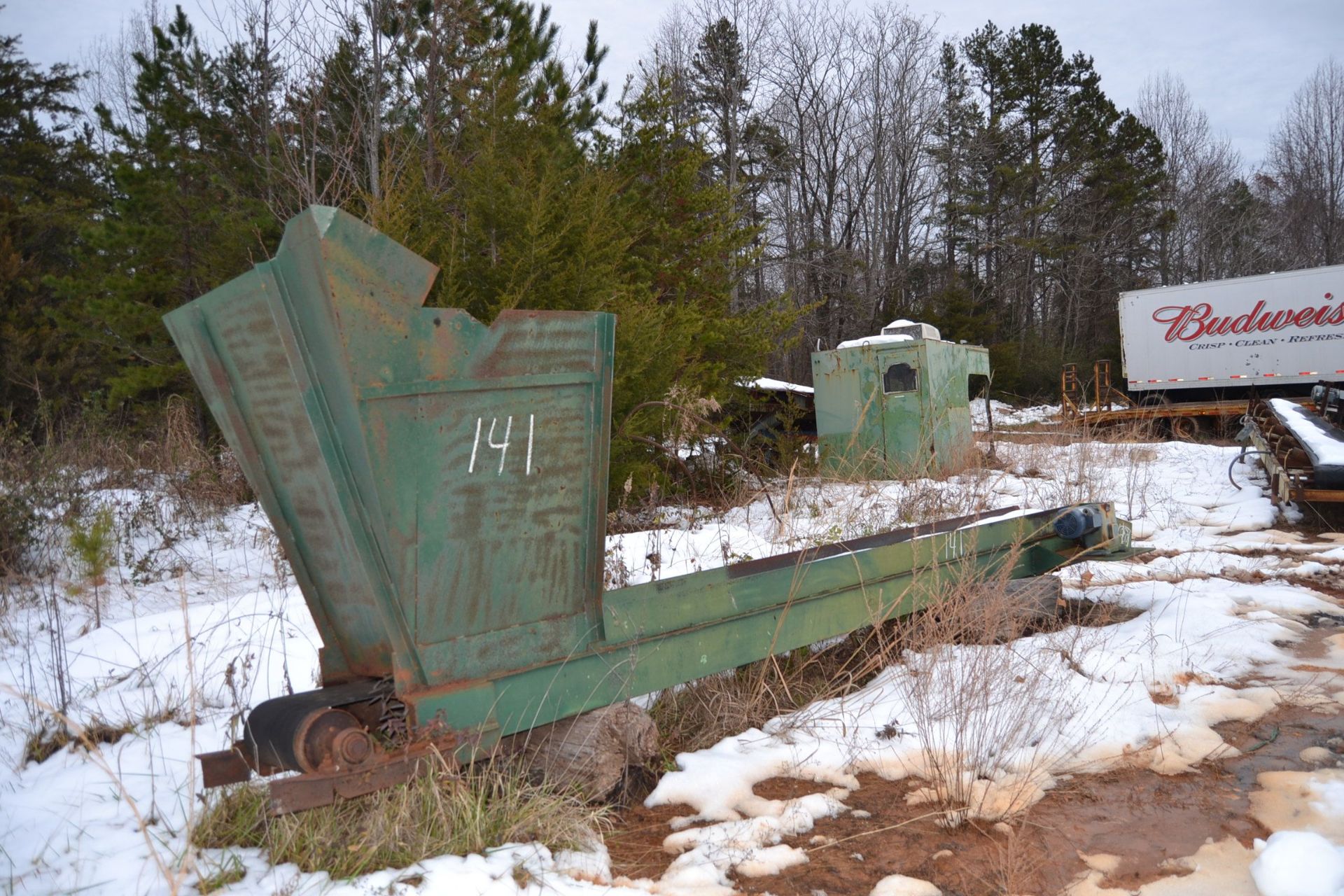 16" X 19' BELT CONVEYOR ; W/DRIVE