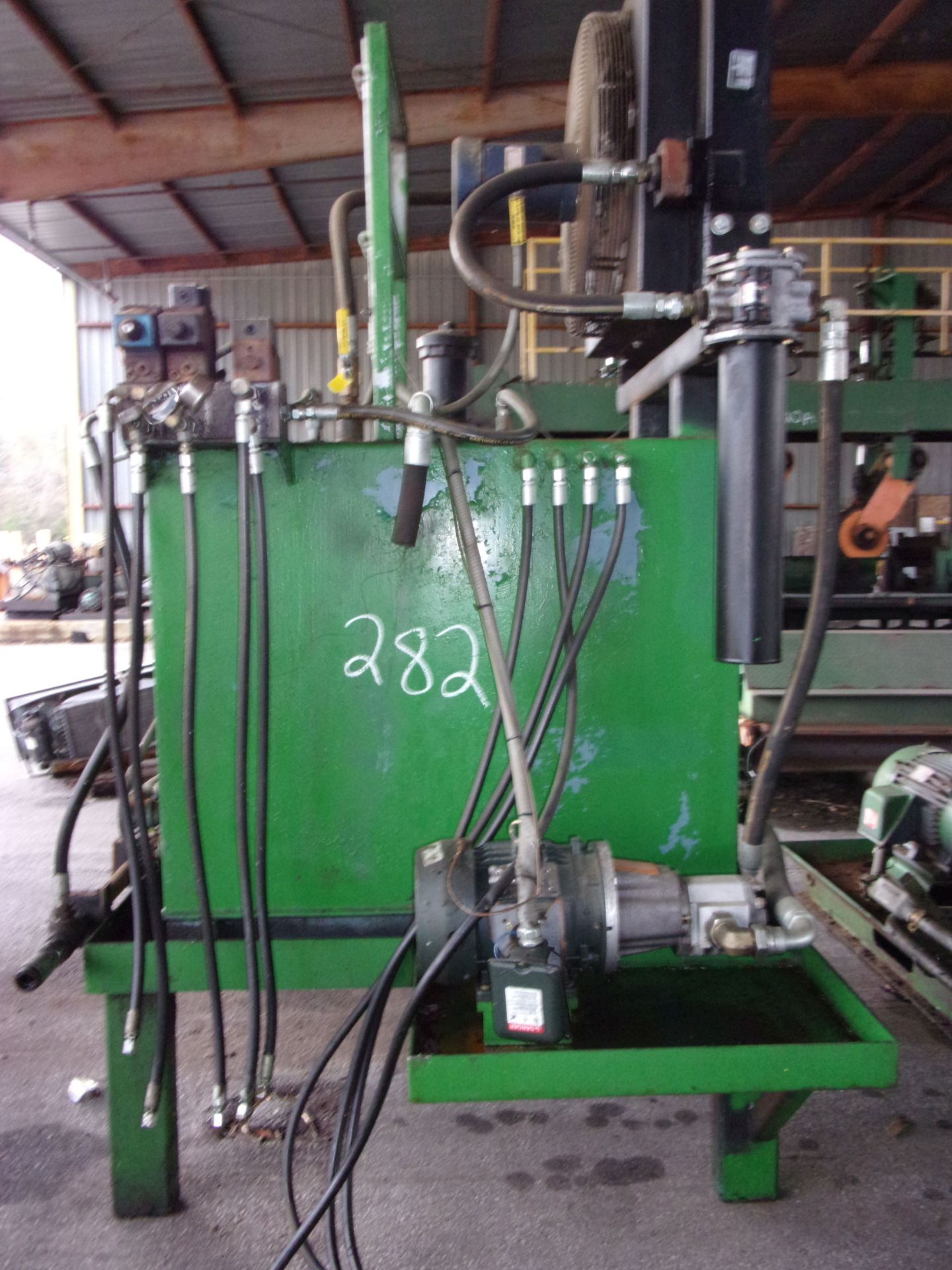 HYDRAULIC POWER PACK W/ 50 HP MOTOR - Image 2 of 2