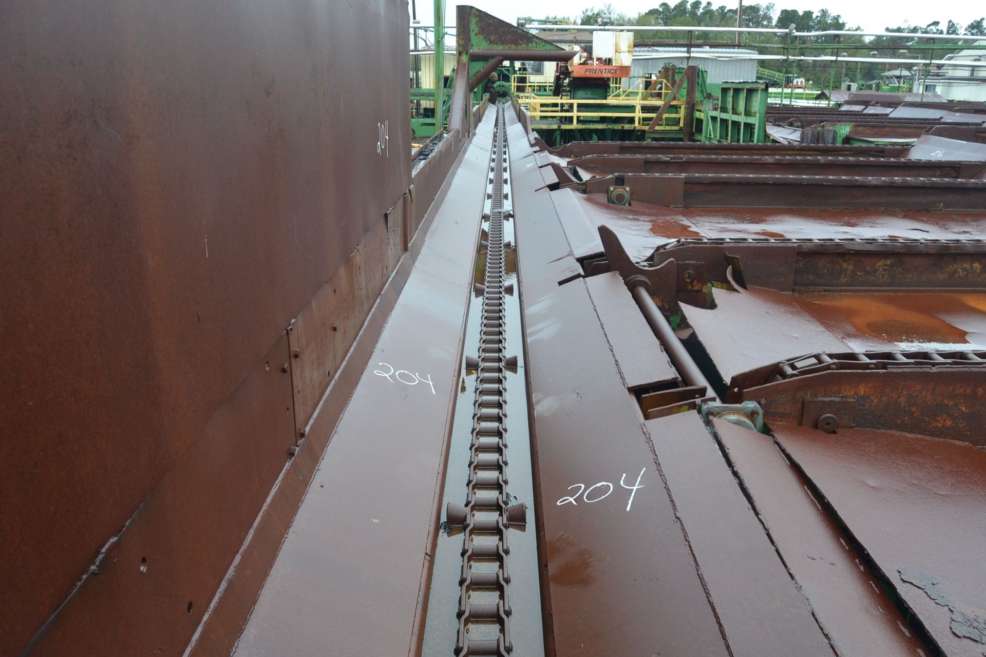 140' ENDWISE LOG TROUGH; W/DRIVE - Image 3 of 3