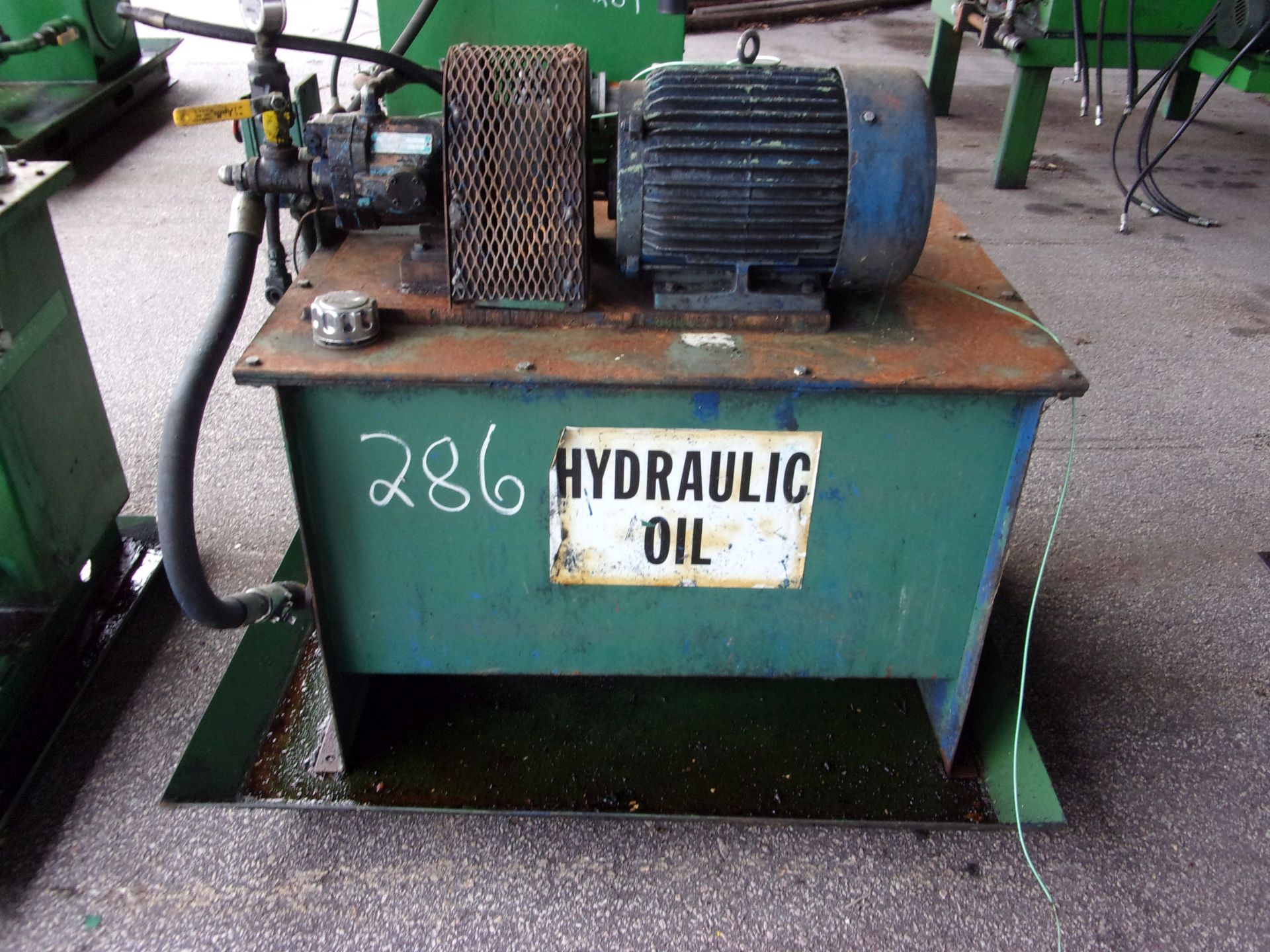 HYDRAULIC POWER PACK W/ 10 HP MOTOR