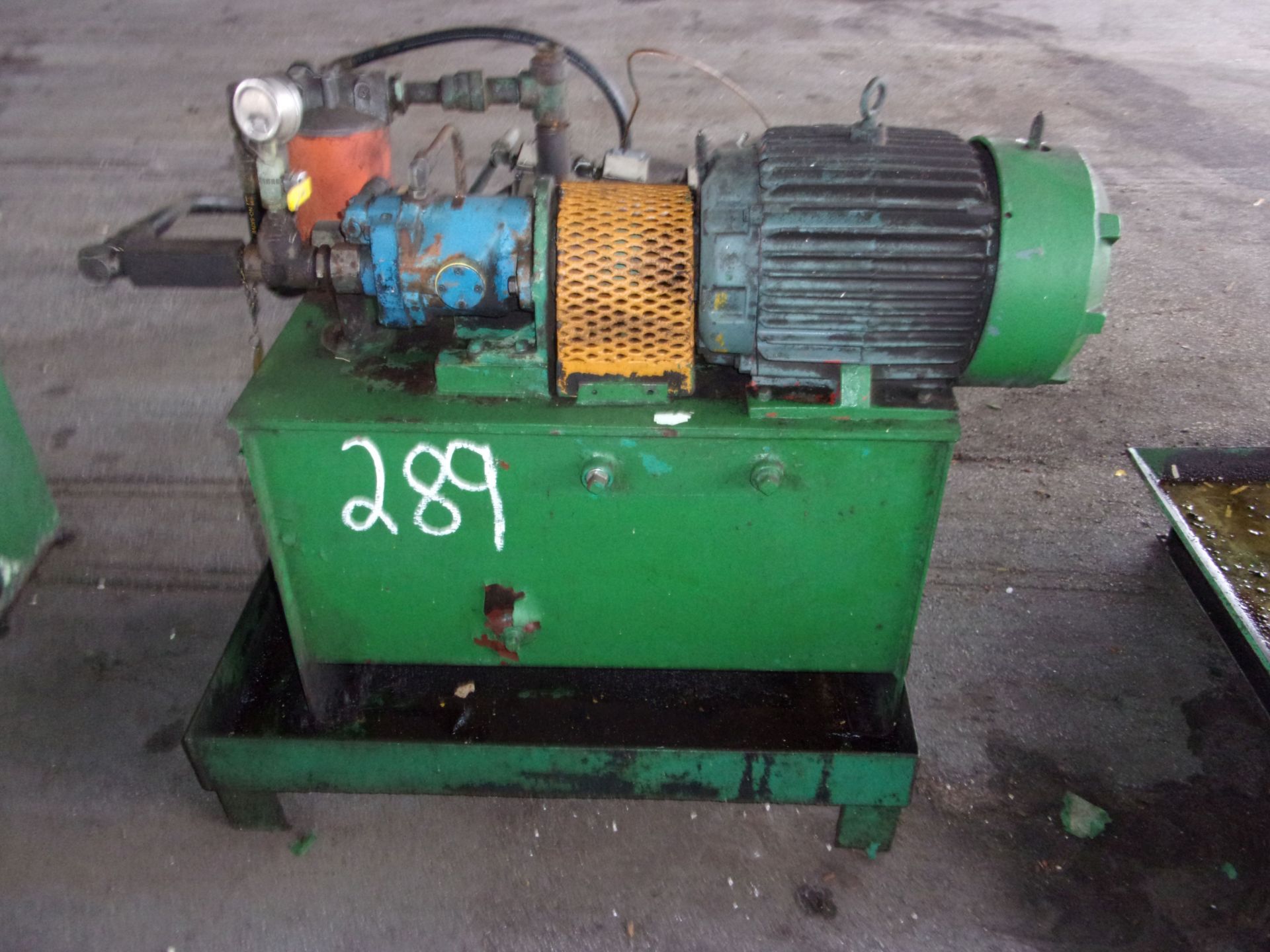 HYDRAULIC POWER PACK W/ 10 HP MOTOR