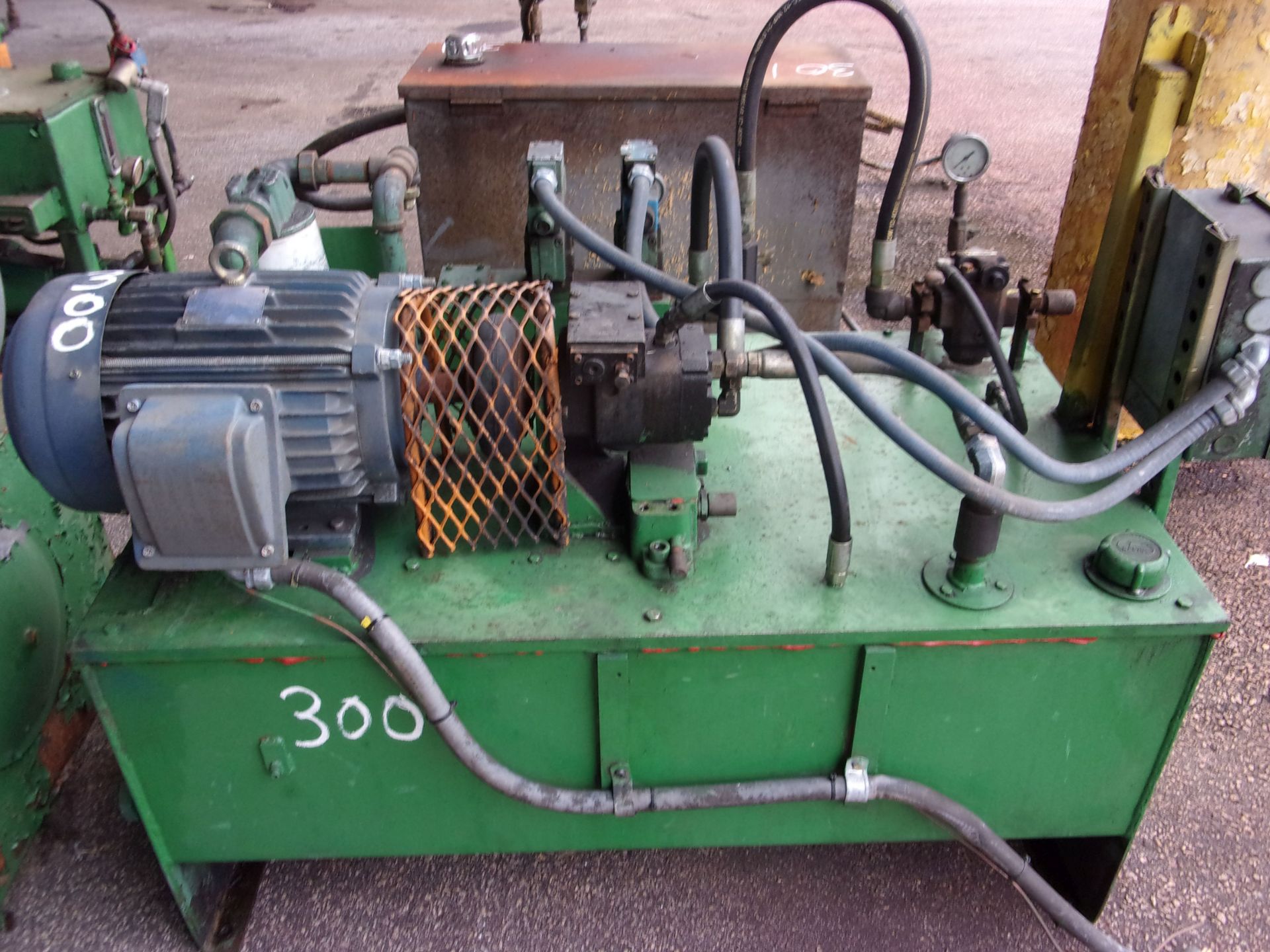 HYDRAULIC POWER PACK W/ 10 HP MOTOR