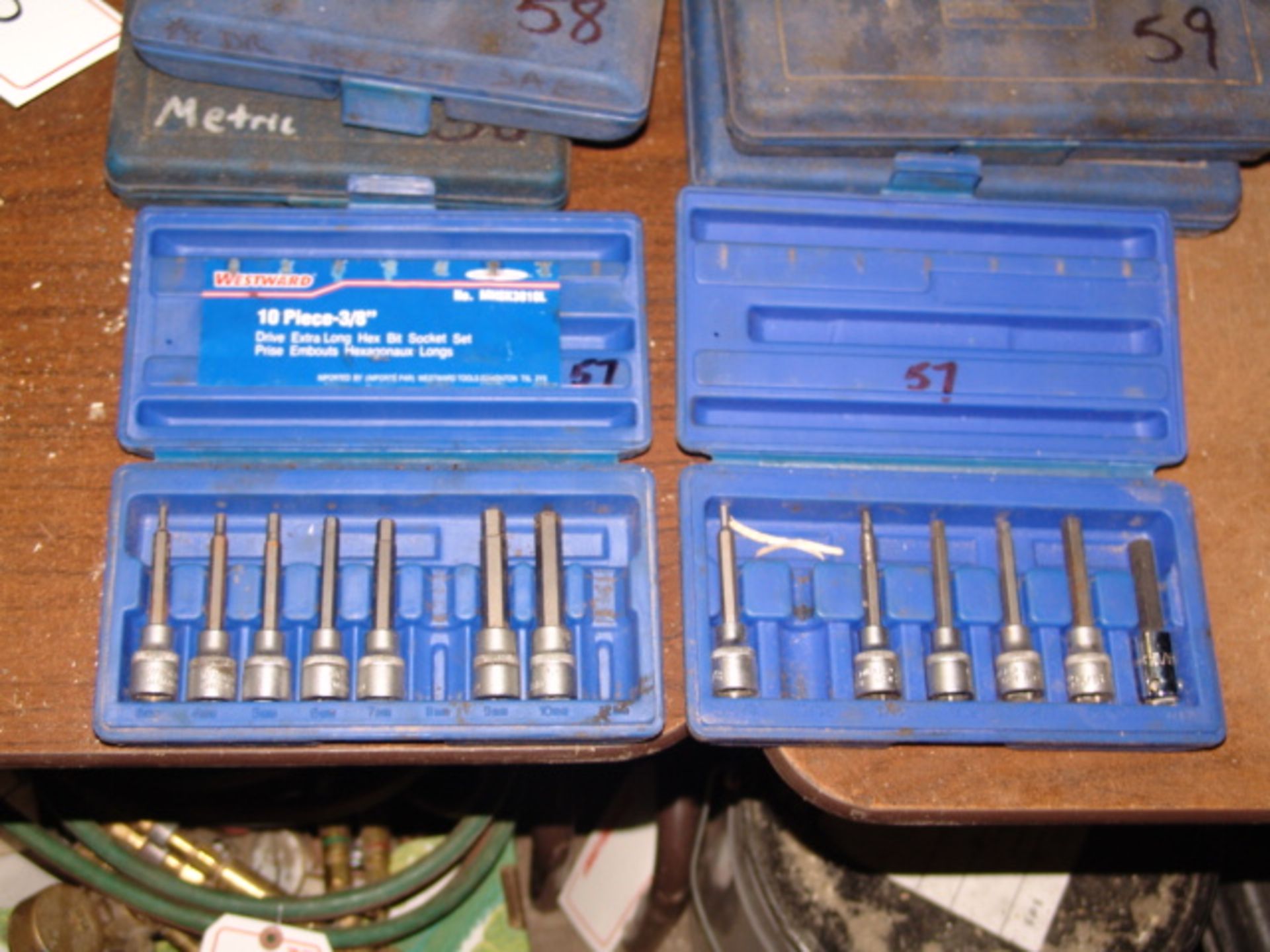 (2) 3/8" STANDARD & METRIC SOCKET SETS