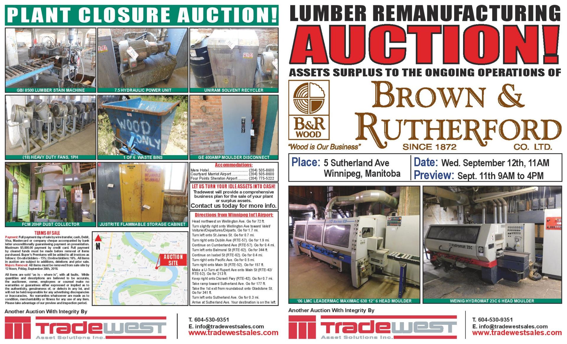 Full Catalog Coming! Brown and Rutherford Lumber Ltd.