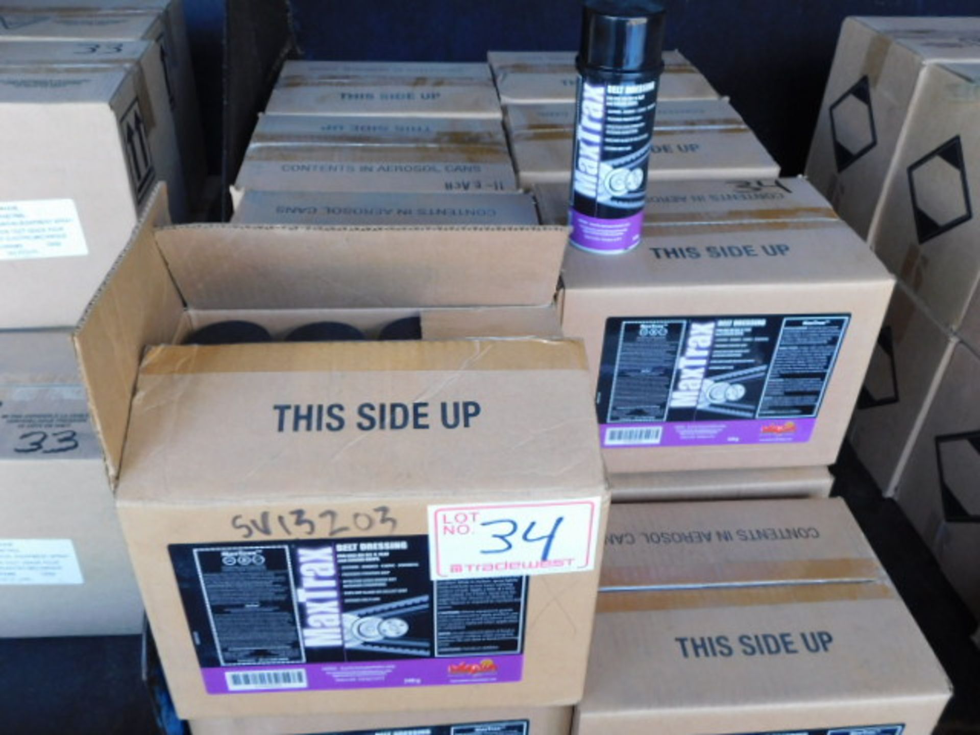 (15) BOXES OF NEW BELT DRESSING SPRAY