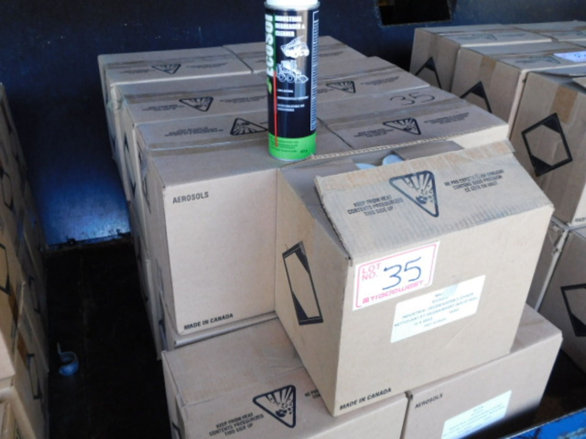 (15) BOXES OF NEW INDUSTRIAL DEGREASER