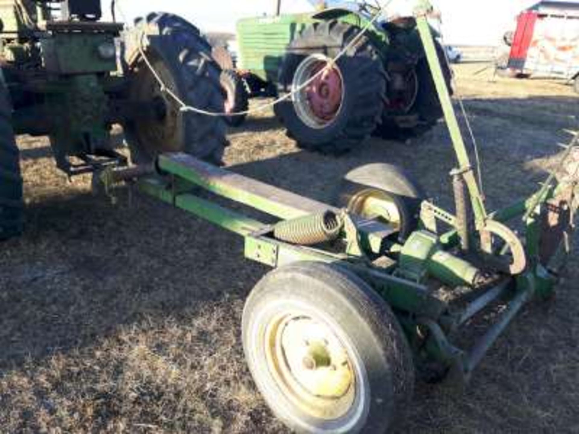 JD trailer mount mower - Image 2 of 2