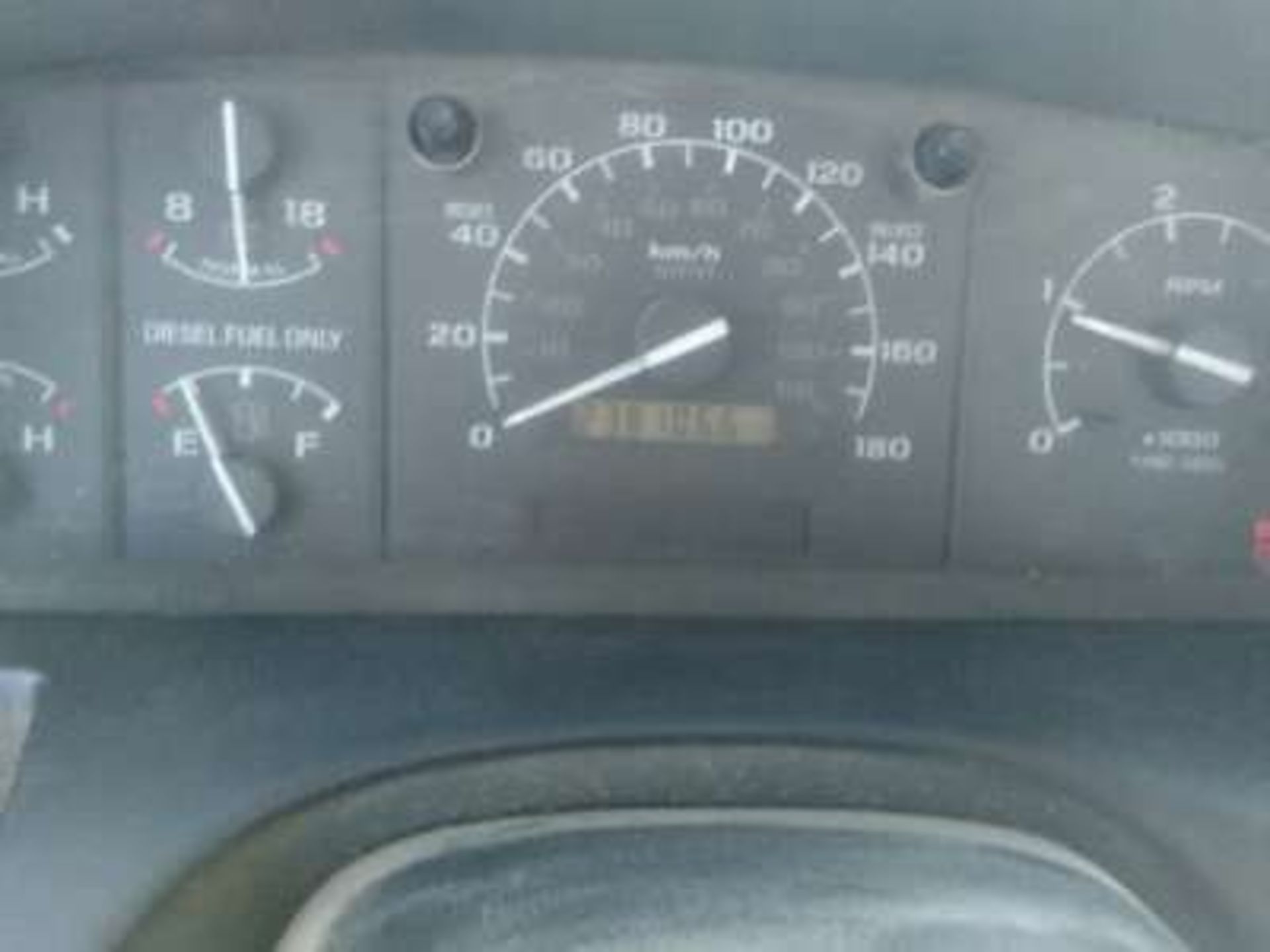 1994 F350 Turbo Dsl Truck w/flat deck, 238106kms (previously registered in Sask) - Image 5 of 5