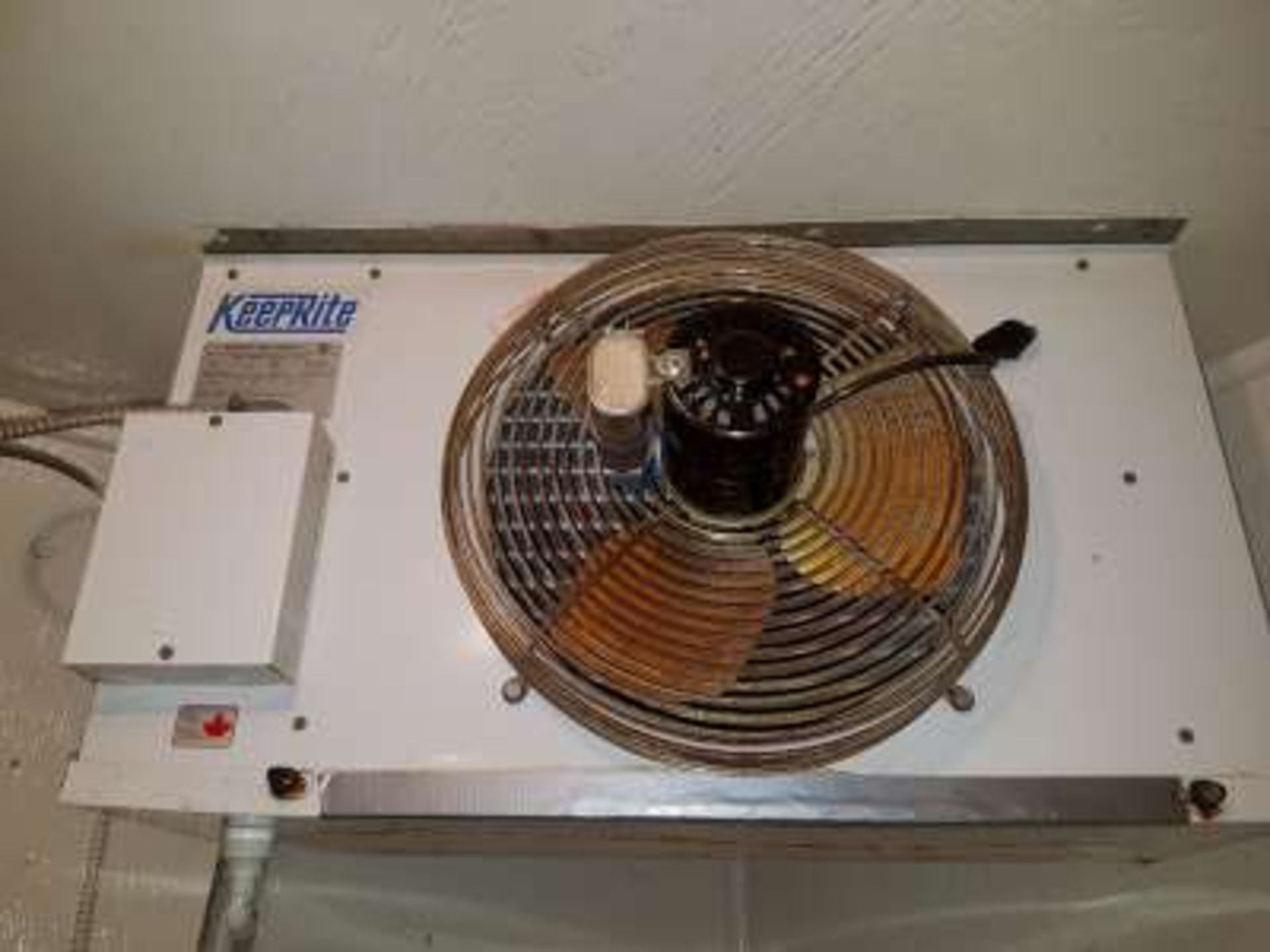 Compressor and condensing unit for a walk- in cooler including door, fan, hardware and all - Image 2 of 7
