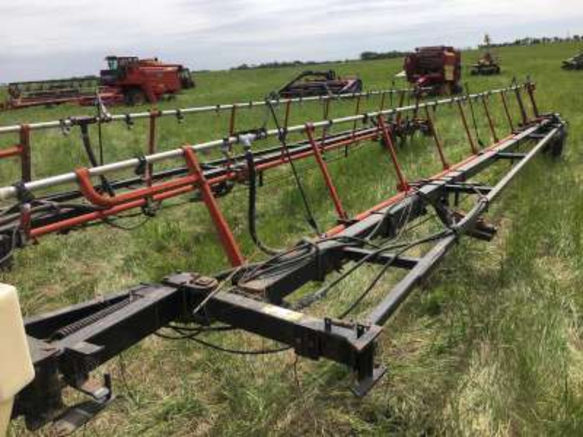 Bourgault #540 PT 60ft sprayer w/mixer and disc markers - Image 2 of 4