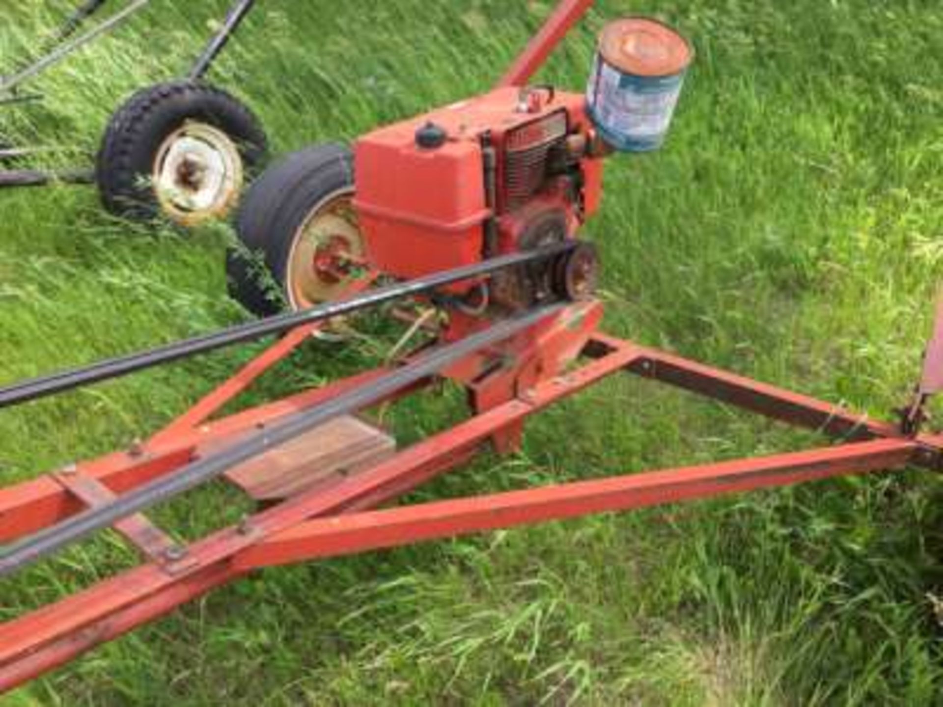 Sakundiak HD 7-41 grain auger, 16hp Koehler E.S. motor (equipped for bin sweep) - Image 2 of 3