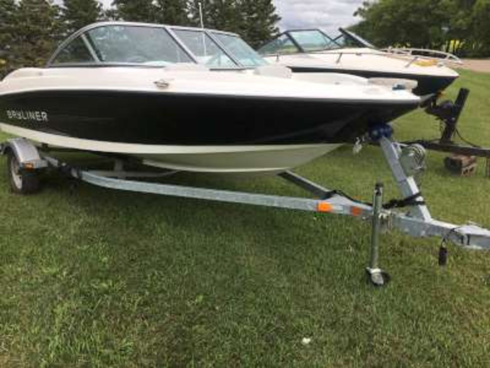 2010 Bayliner 17ft boat & trailer w/cover, inboard 135hp Merc.