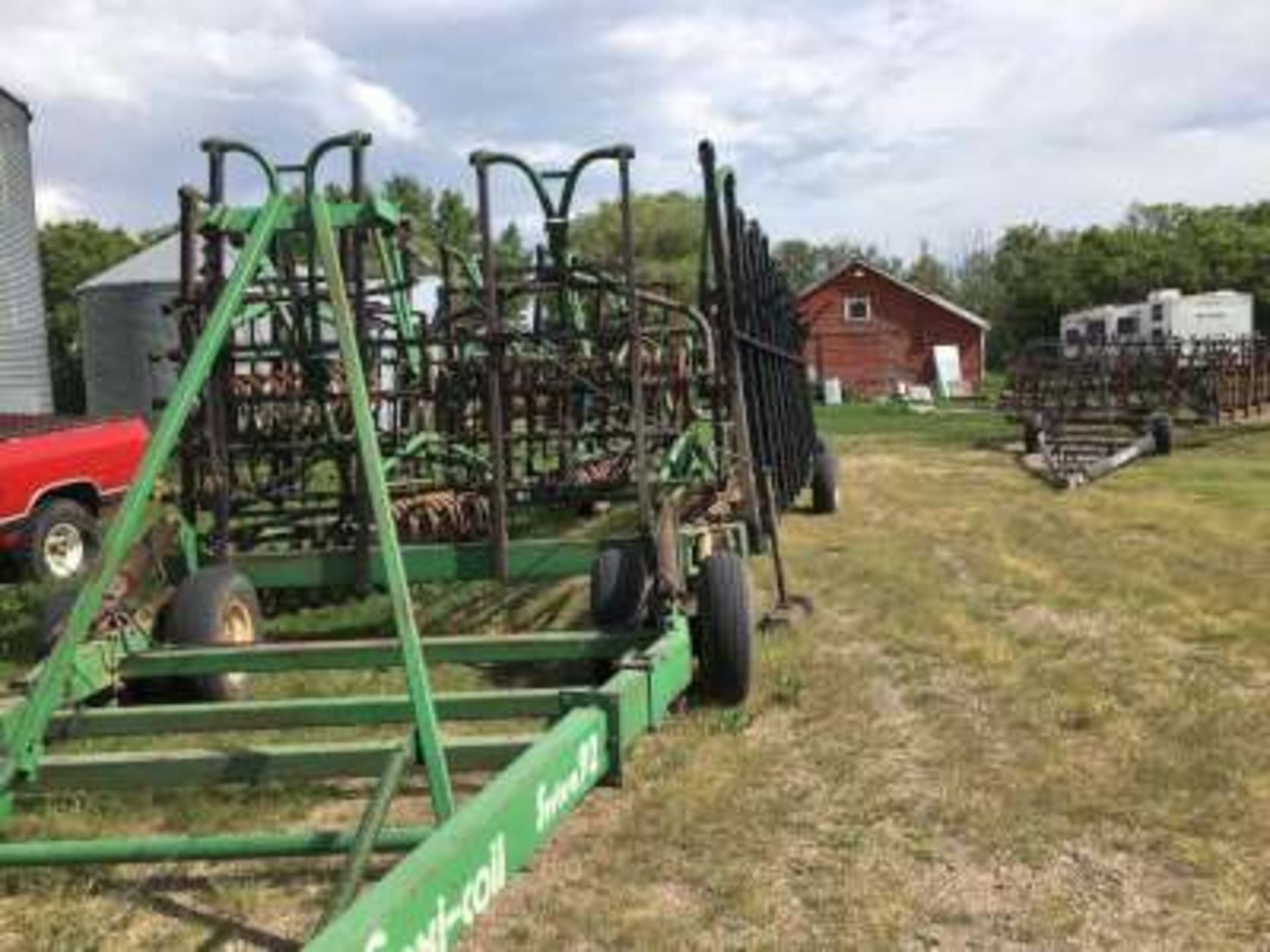 FlexiCoil system 92 autofold harrow packer bar, 70 ft, 5 bar tine harrows - Image 2 of 3