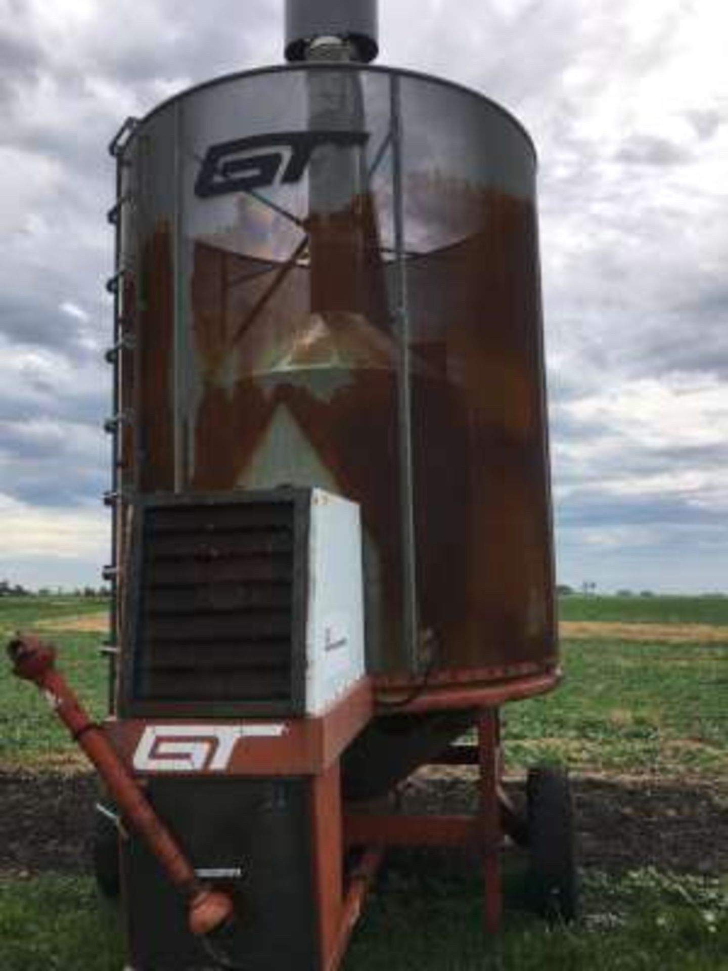 GT 380 Batch dryer, canola screen, pto - Image 2 of 4