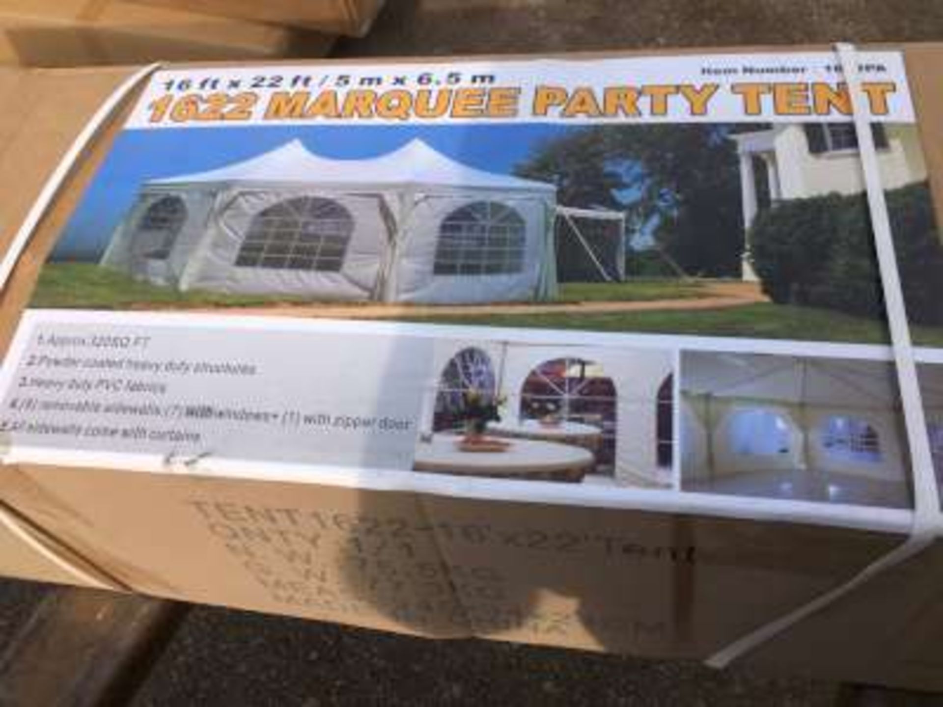 (2) New 16ftx22ft Party Tent