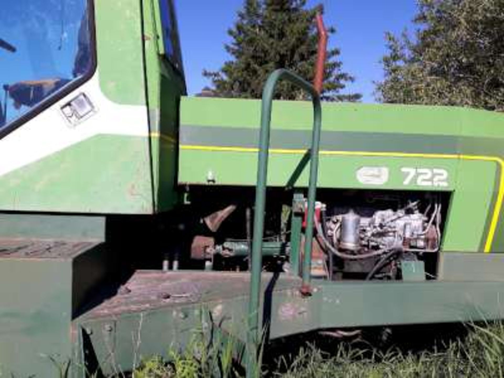 1987 CCIL 722 swather,dsl, PU reels, 26ft - Image 4 of 4