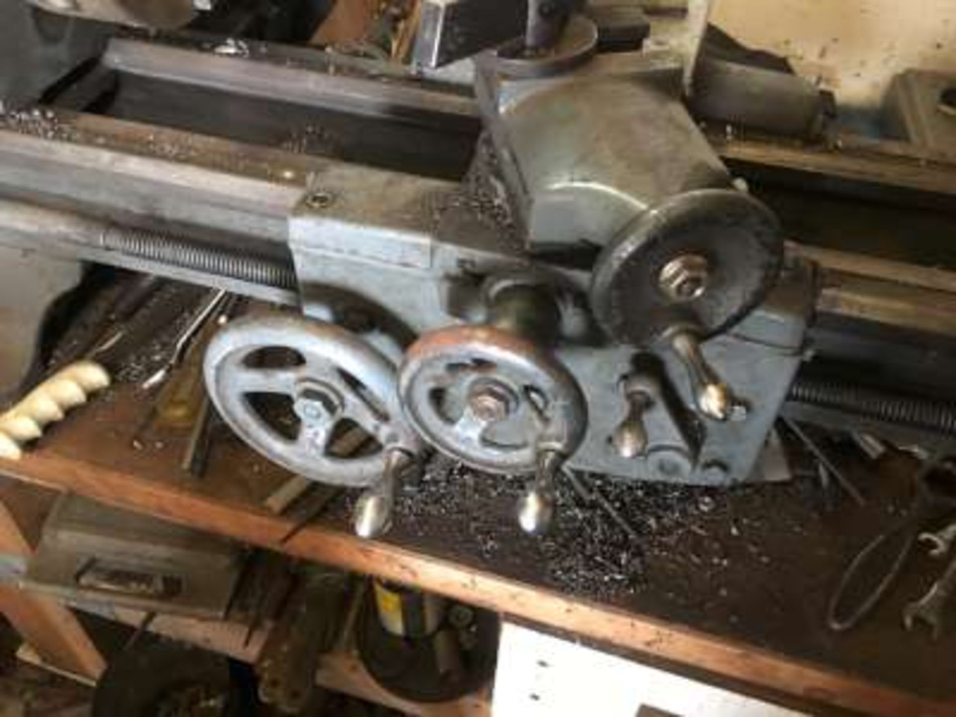 Logan Metal Lathe, model 240, 20in bed - Image 3 of 5