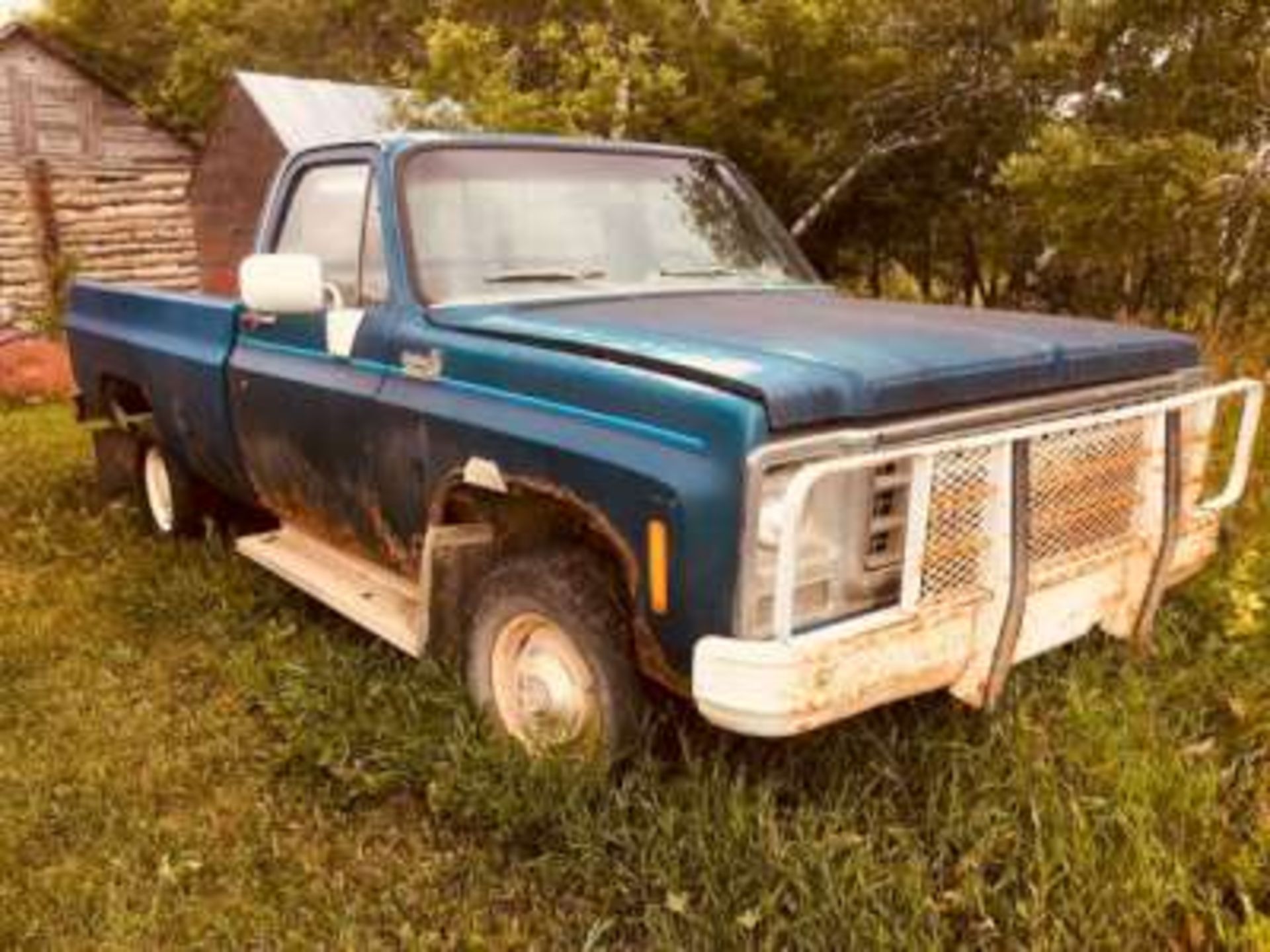 1980 Chev Custom Deluxe 4x4 1/2ton, 350 V8, bush guard, 28,091kms (Previously registered in SK)