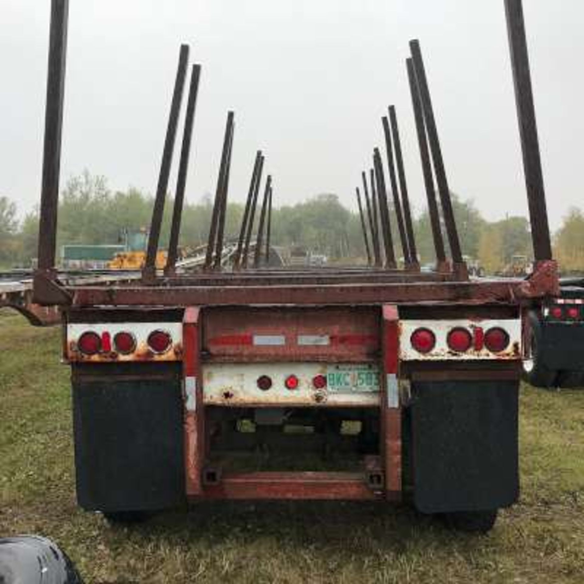 1974 peerless trailer with log bunks vin 74091143 - Image 2 of 2