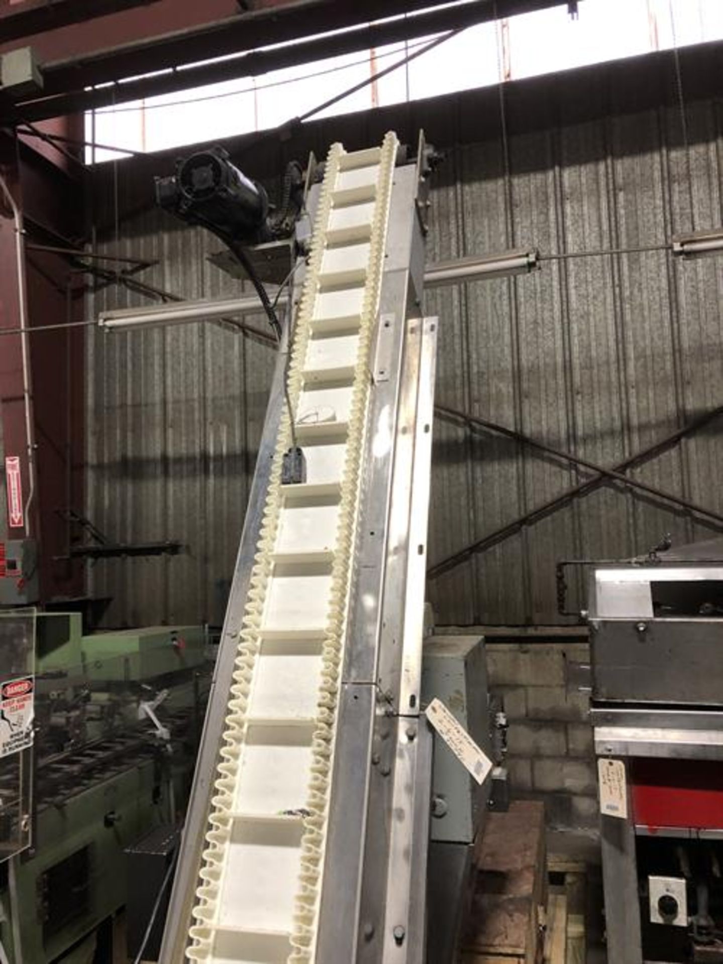 Hoppmann Stainless Steel Inclined Conveyor - Image 3 of 8