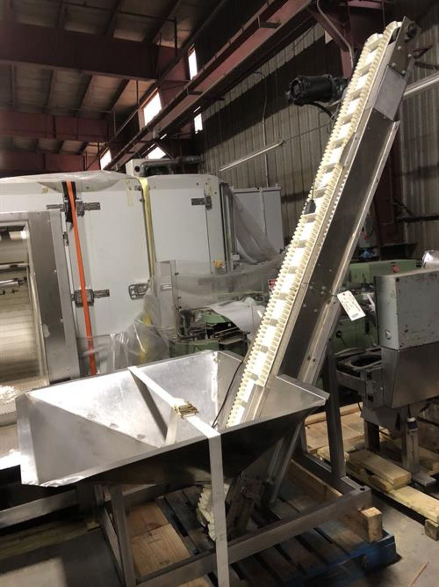 Hoppmann Stainless Steel Inclined Conveyor - Image 2 of 8