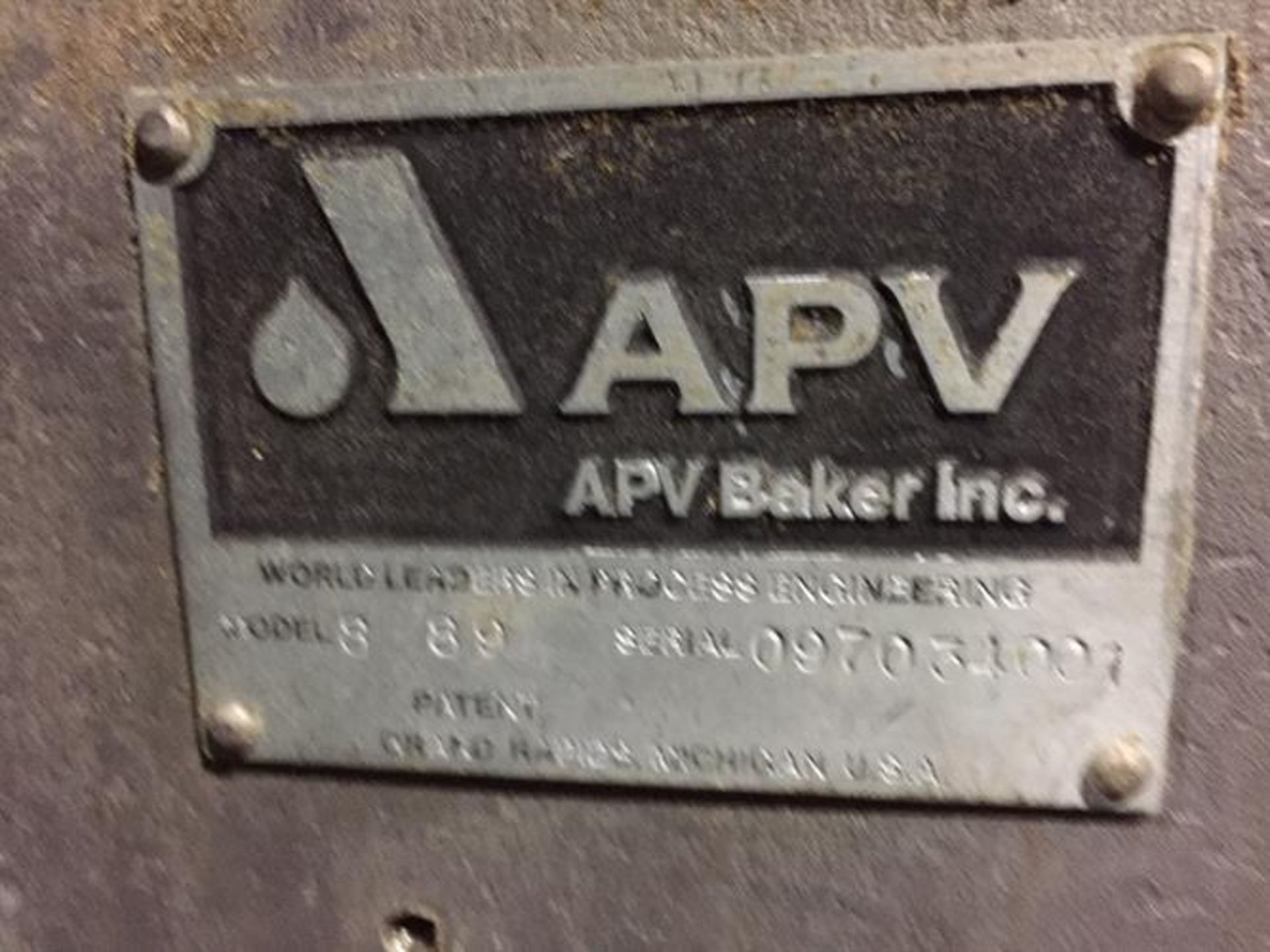 APV model 8-89 28" Wide Continuous Two Roll Rope Extruder - Image 11 of 11