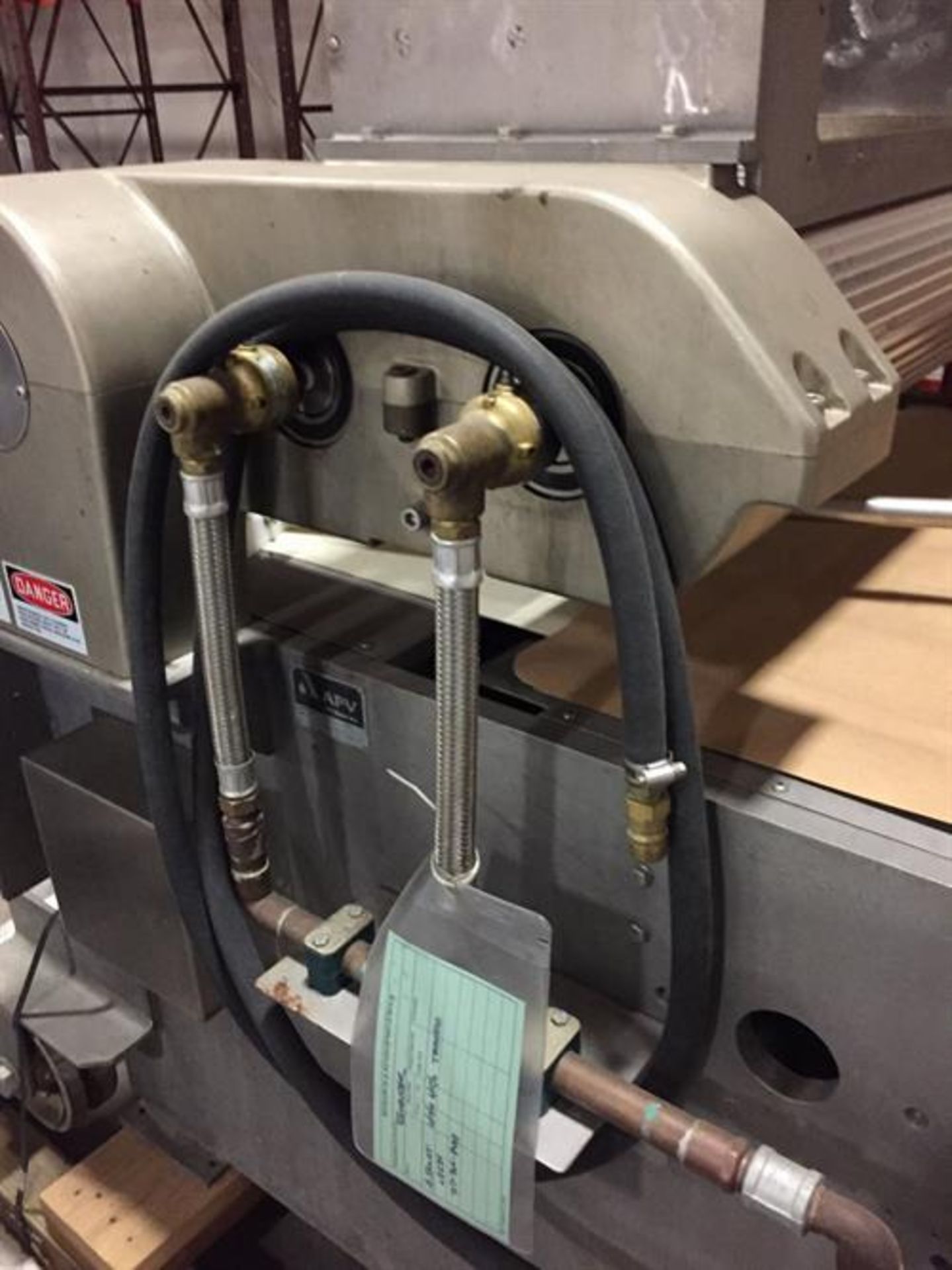 APV model 8-89 28" Wide Continuous Two Roll Rope Extruder - Image 3 of 11