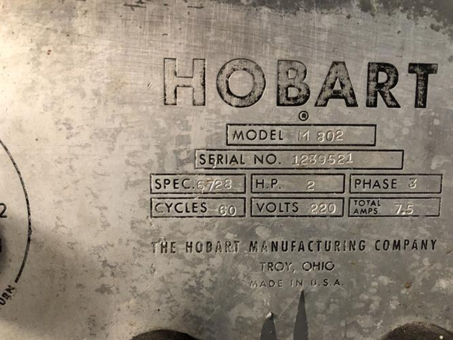 Hobart M802 80 Quart Mixer - Image 2 of 4