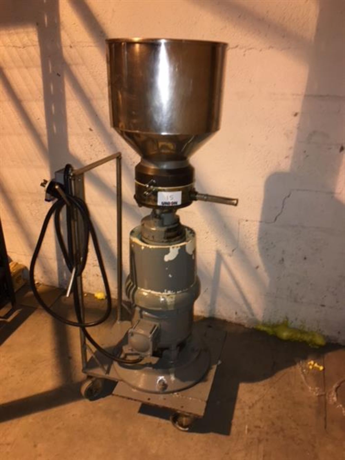 Eppenbach model AV8 Stainless Steel Jacketed Colloid Mill