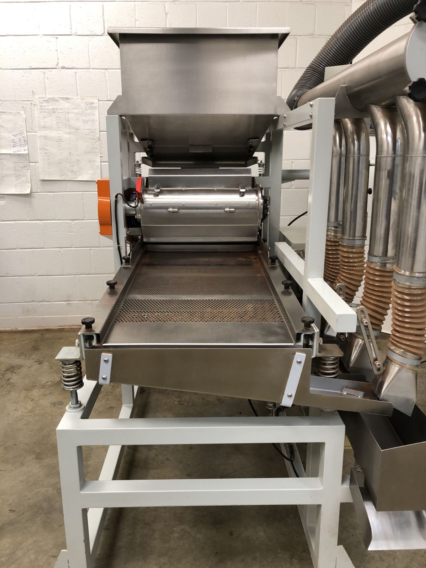 Jaf Inox Continuous 60 kg/hr Sieve Winnower with Cyclone, 3p hase, 220 volts, new 2015 - Image 4 of 4