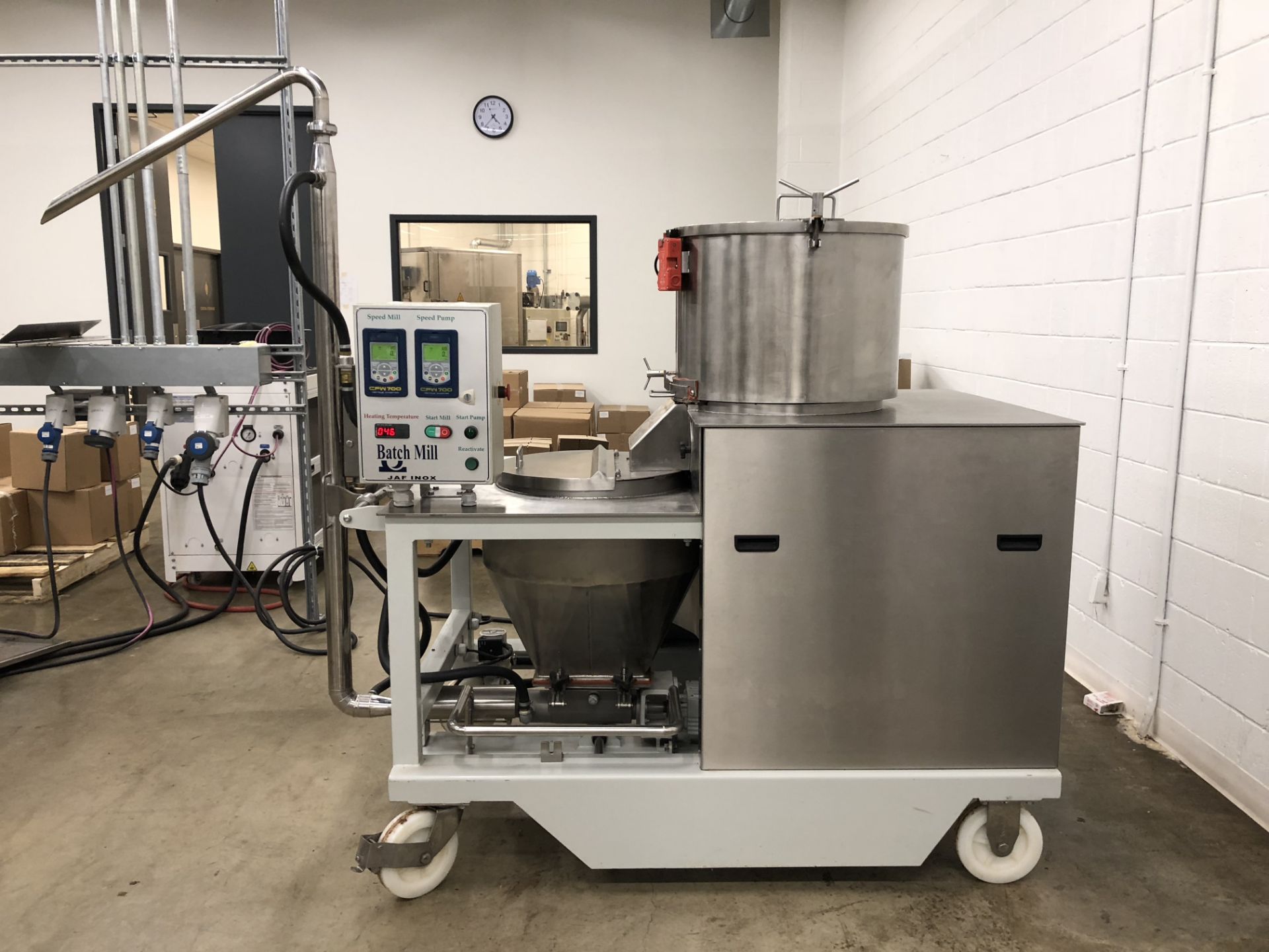 Jaf Inox 30 kg Batch Knife Mill, 3 phase, 220 volts, new 2015