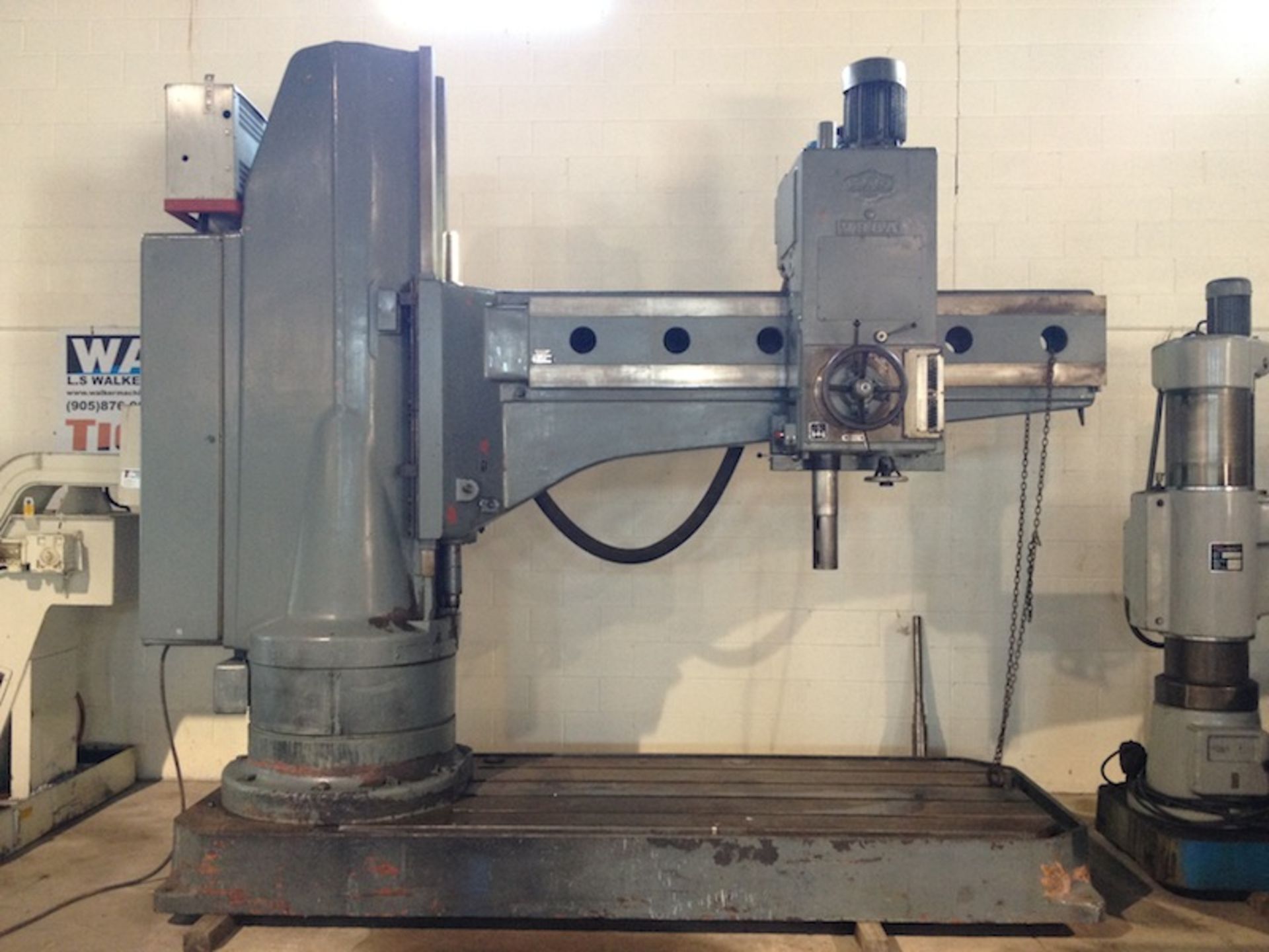 8' MAS VR8A RADIAL ARM DRILL