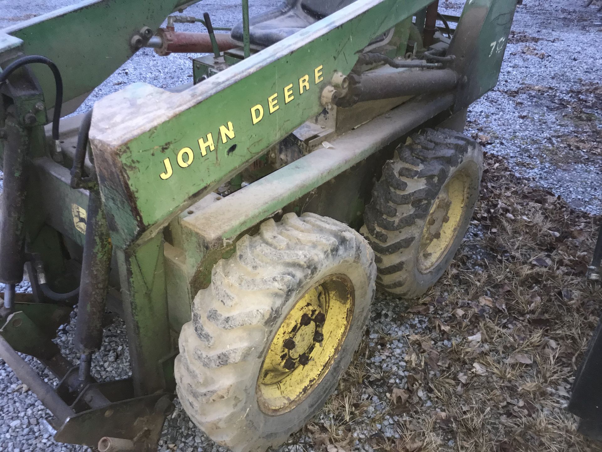 JD #70 Skidsteer S#02189, Open Station, Gas (as is) - Image 2 of 5