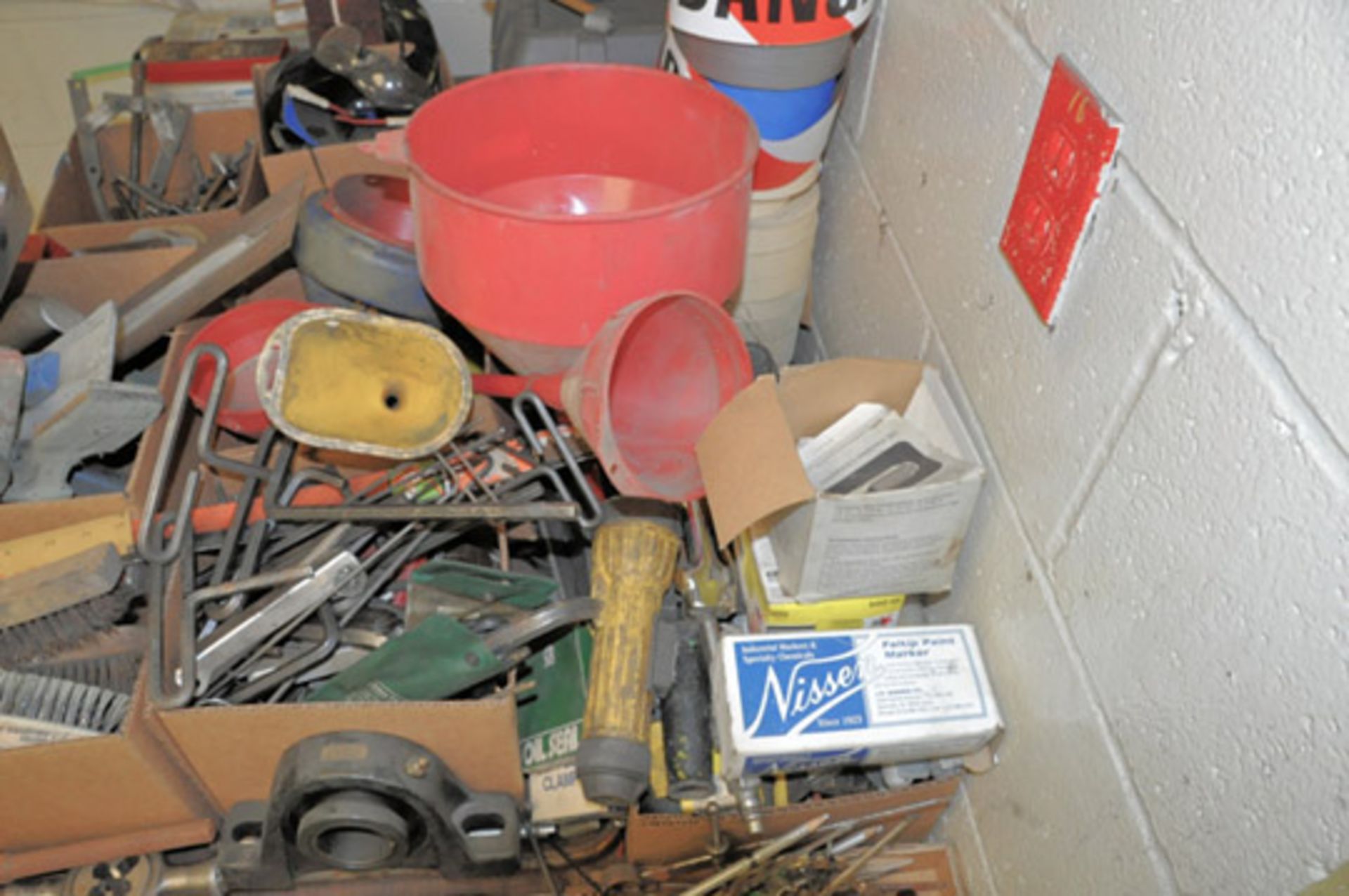 Lot-Assorted Hand Tools on (1) Desk Top Consisting of: Tool Box, - Image 7 of 7