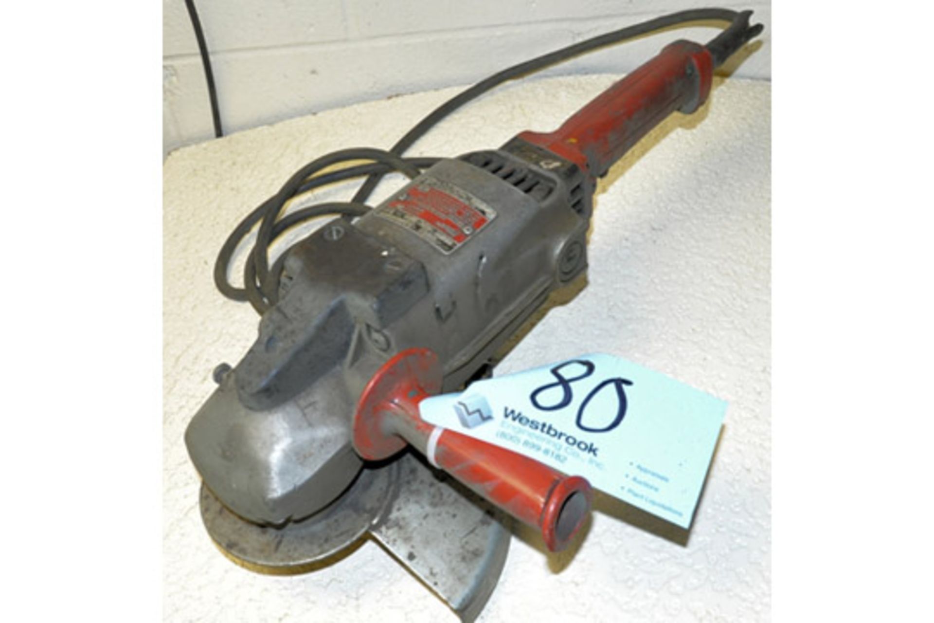 MILWAUKEE MODEL 6096 9" 6,000-RPM Heavy Duty Sander,