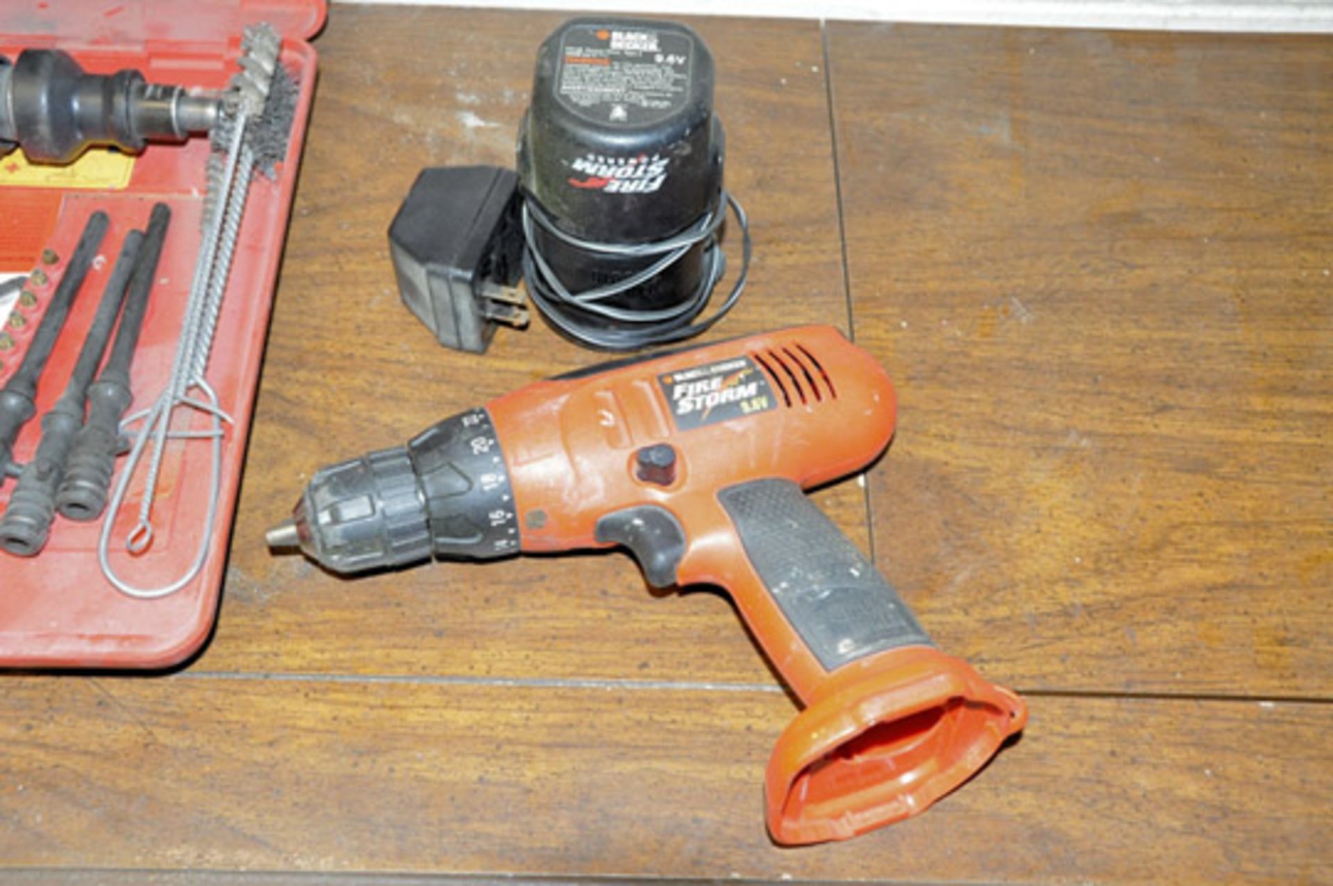 HILTI MODEL DX-36-M Fastener with BLACK & DECKER FIRE STORM Cordless Drill with Keyless Chuck - Image 3 of 3