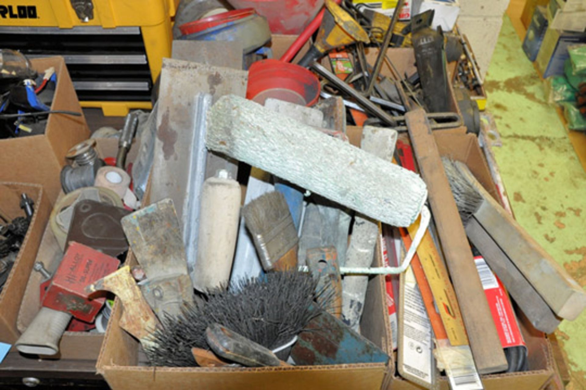 Lot-Assorted Hand Tools on (1) Desk Top Consisting of: Tool Box, - Image 6 of 7