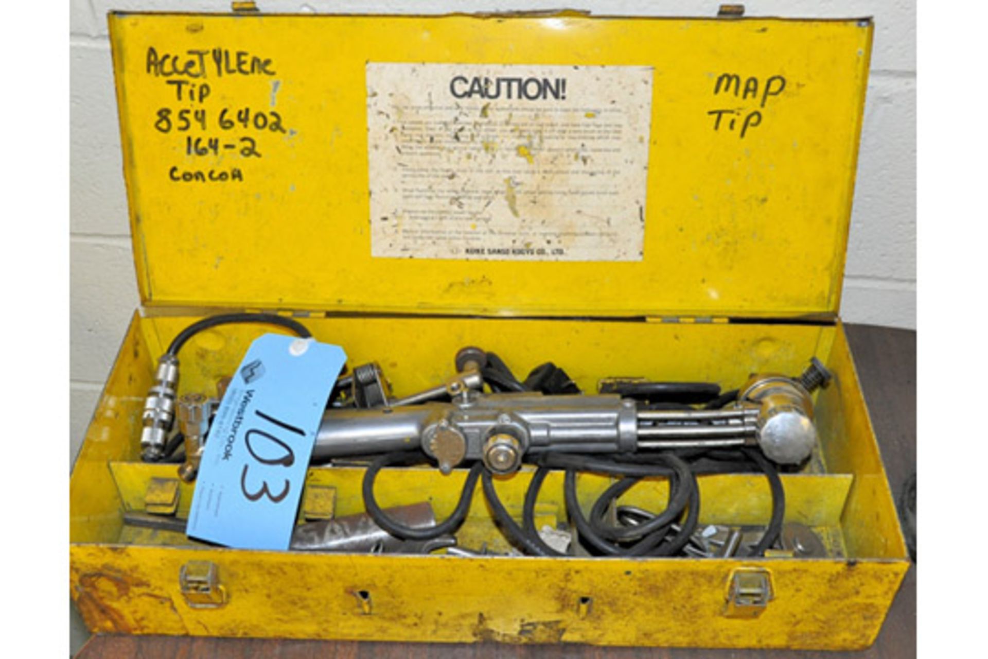Acetylene Torch Gun with Case