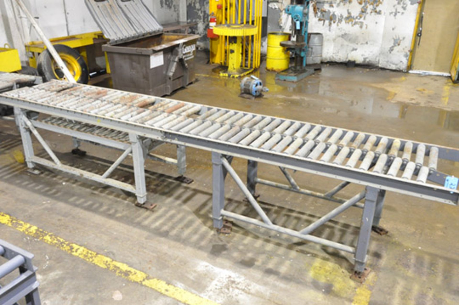 32" X 192" Double Roller Conveyor