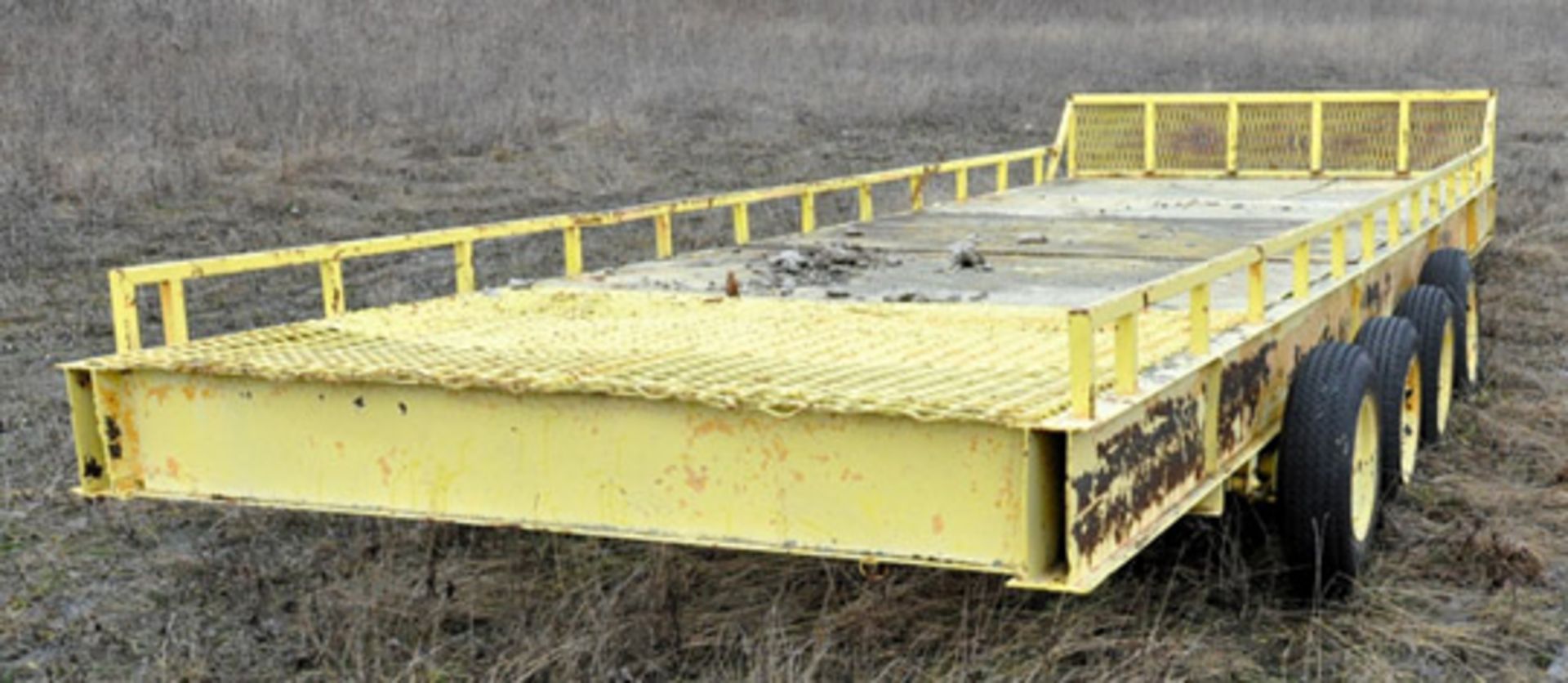 8' X 25' Quad Axle Flat Deck Trailer - Image 4 of 4