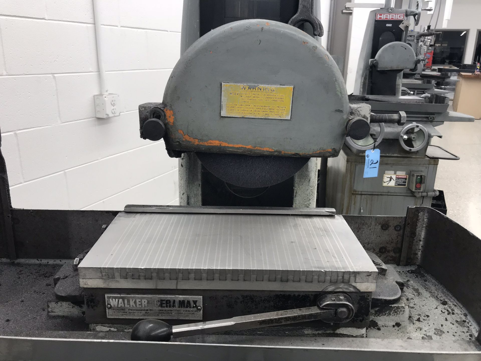 Harig 612 6" x 12" Surface Grinder, 6" x 12" Permanent Magnetic Chuck, Coolant - Image 2 of 3