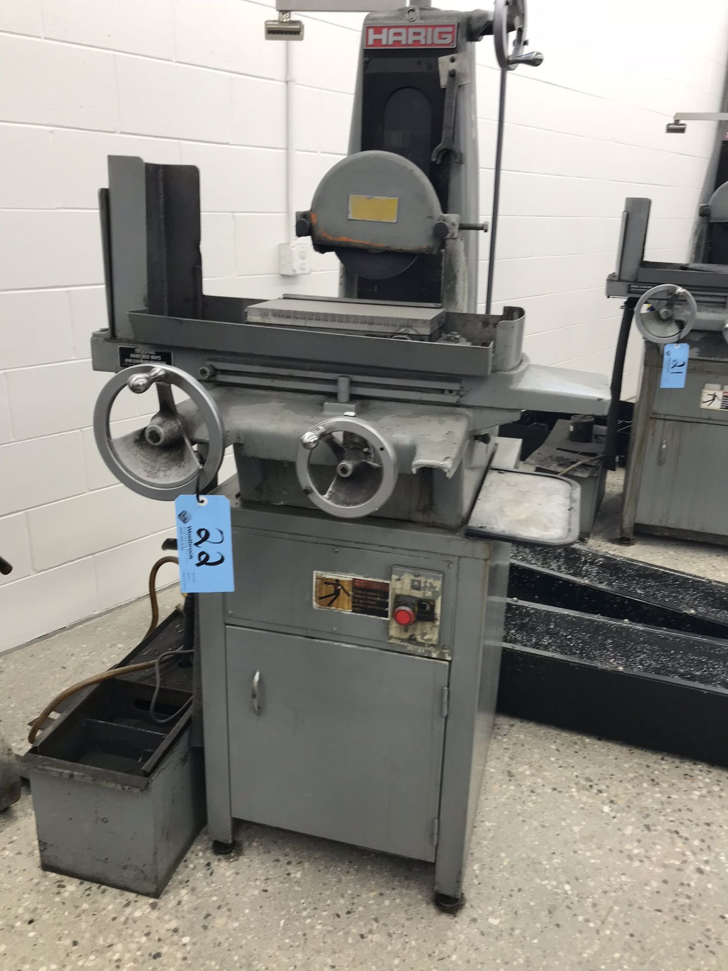 Harig 612 6" x 12" Surface Grinder, 6" x 12" Permanent Magnetic Chuck, Coolant