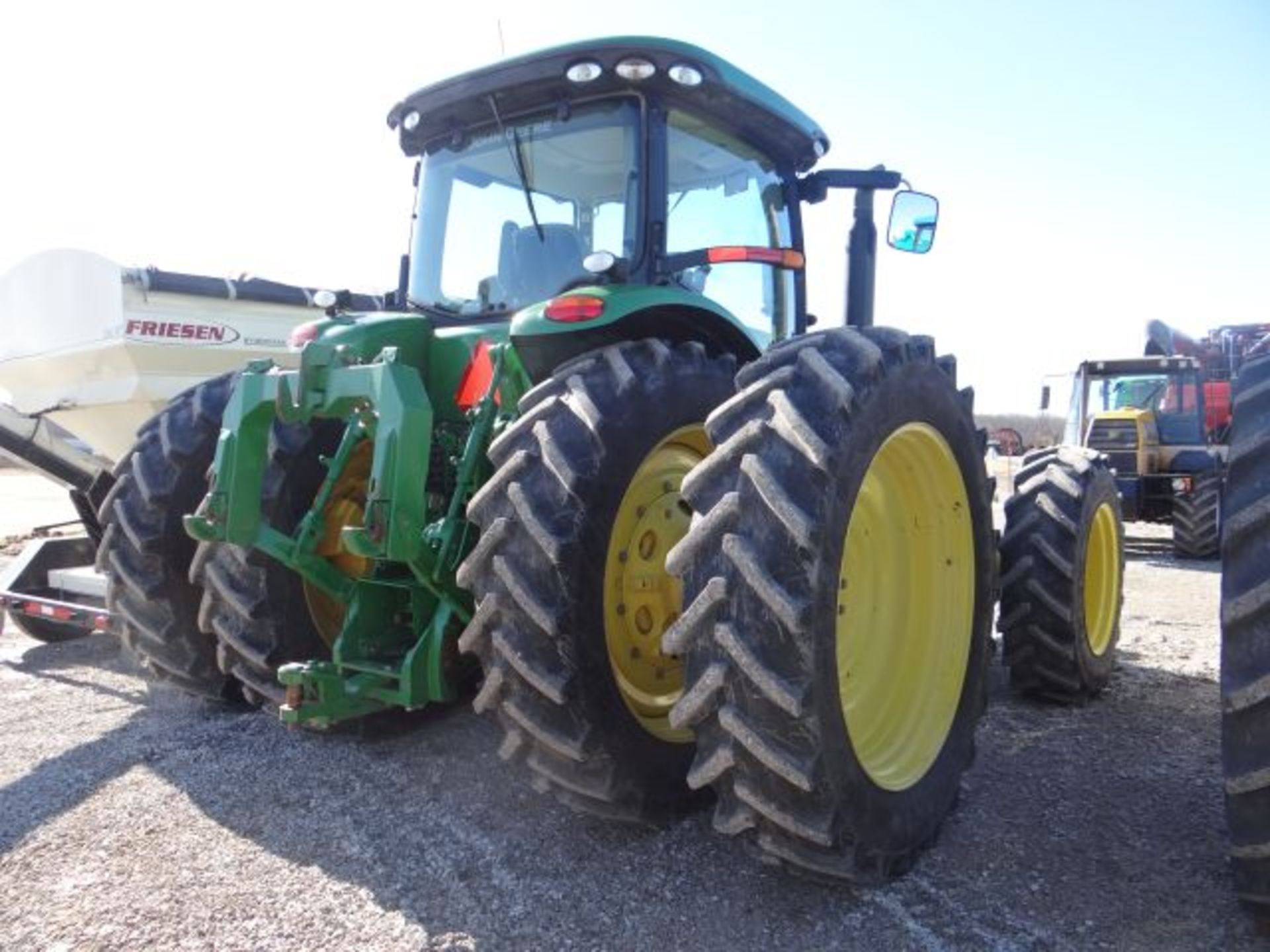JD 8360R Tractor, 2012 50", Rear Tires, Front Duals, 4 Remotes, Auto Trac, IVT, ILS, Wts, 5244 hrs