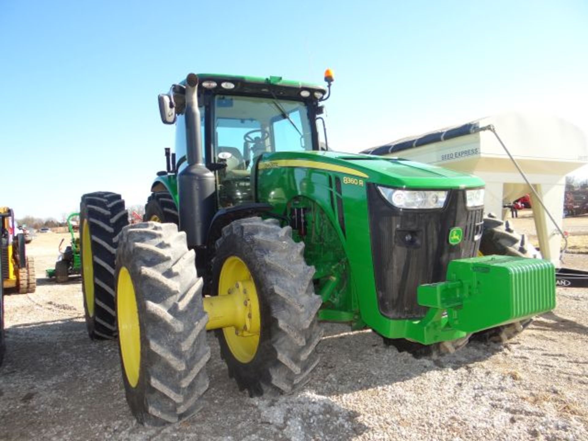 JD 8360R Tractor, 2012 50", Rear Tires, Front Duals, 4 Remotes, Auto Trac, IVT, ILS, Wts, 5244 hrs - Image 6 of 6