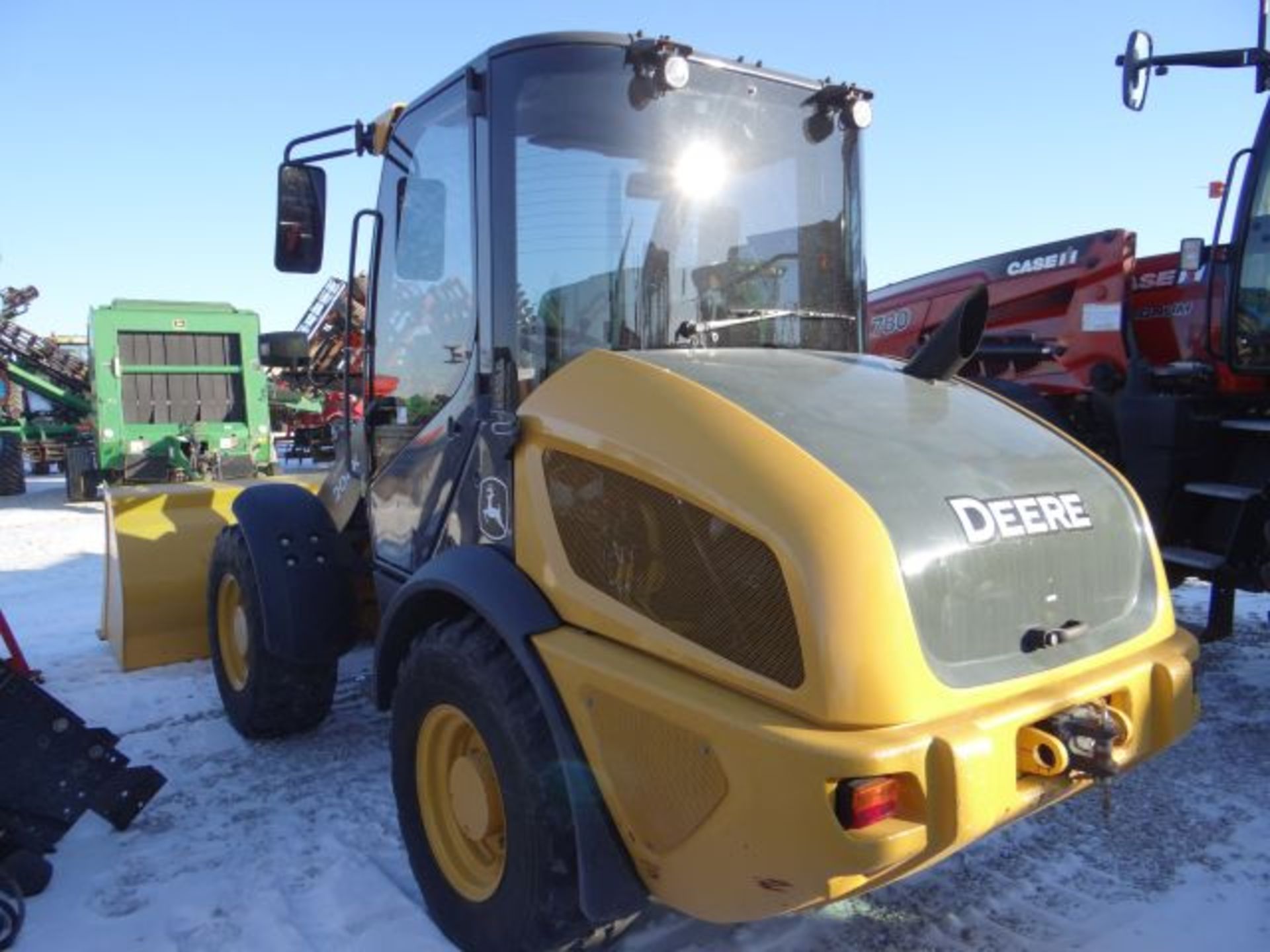 JD 204K Wheel Loader, 2014 #63084, Articulating Wheel Loader IT4 Engine Cab AC/Heat Integrated