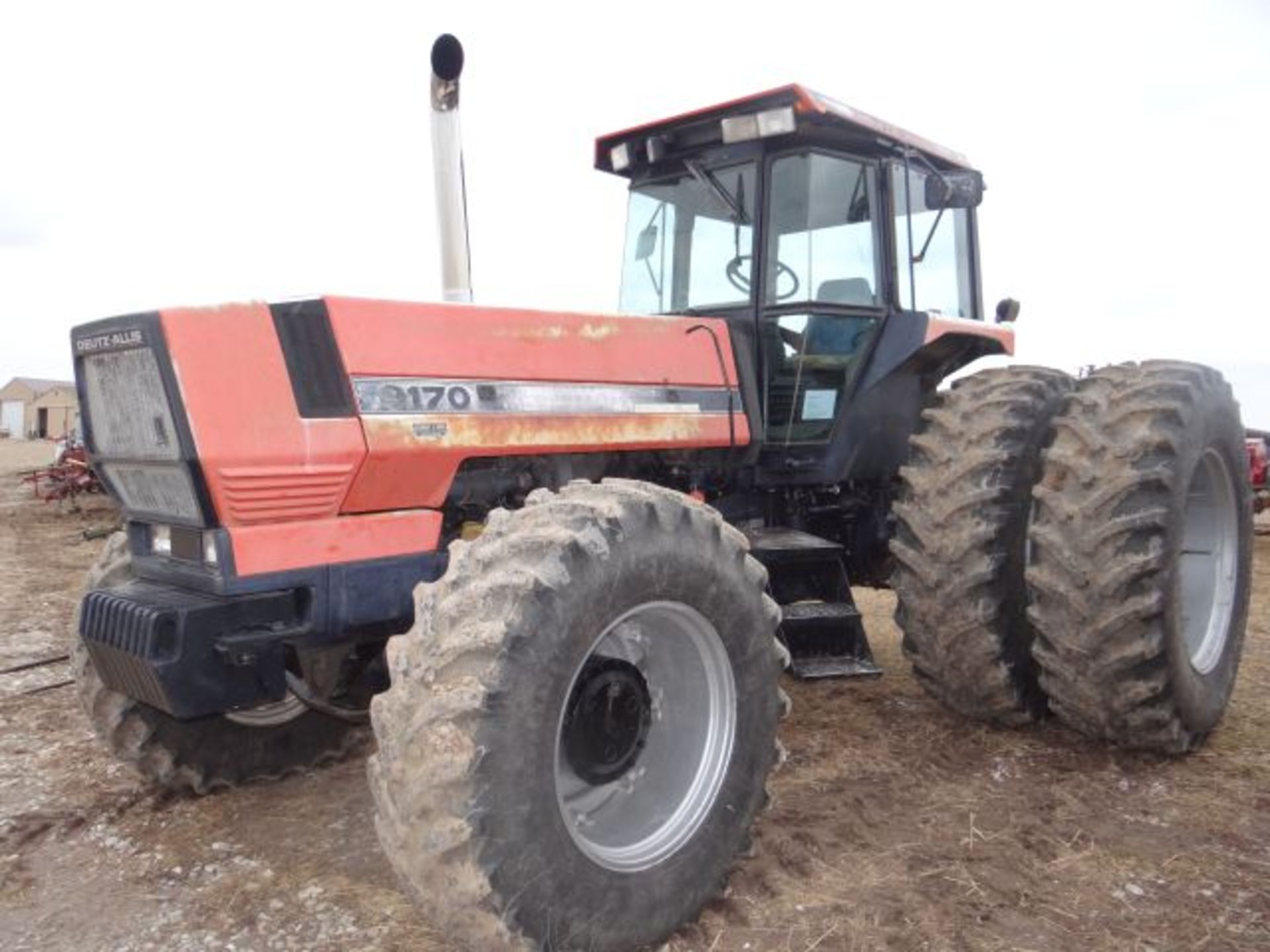 Duetz Allis 9170 Tractor 5460 hrs, New Rubber on Rear, Cold AC, Diesel, MFWD, Good Tractor