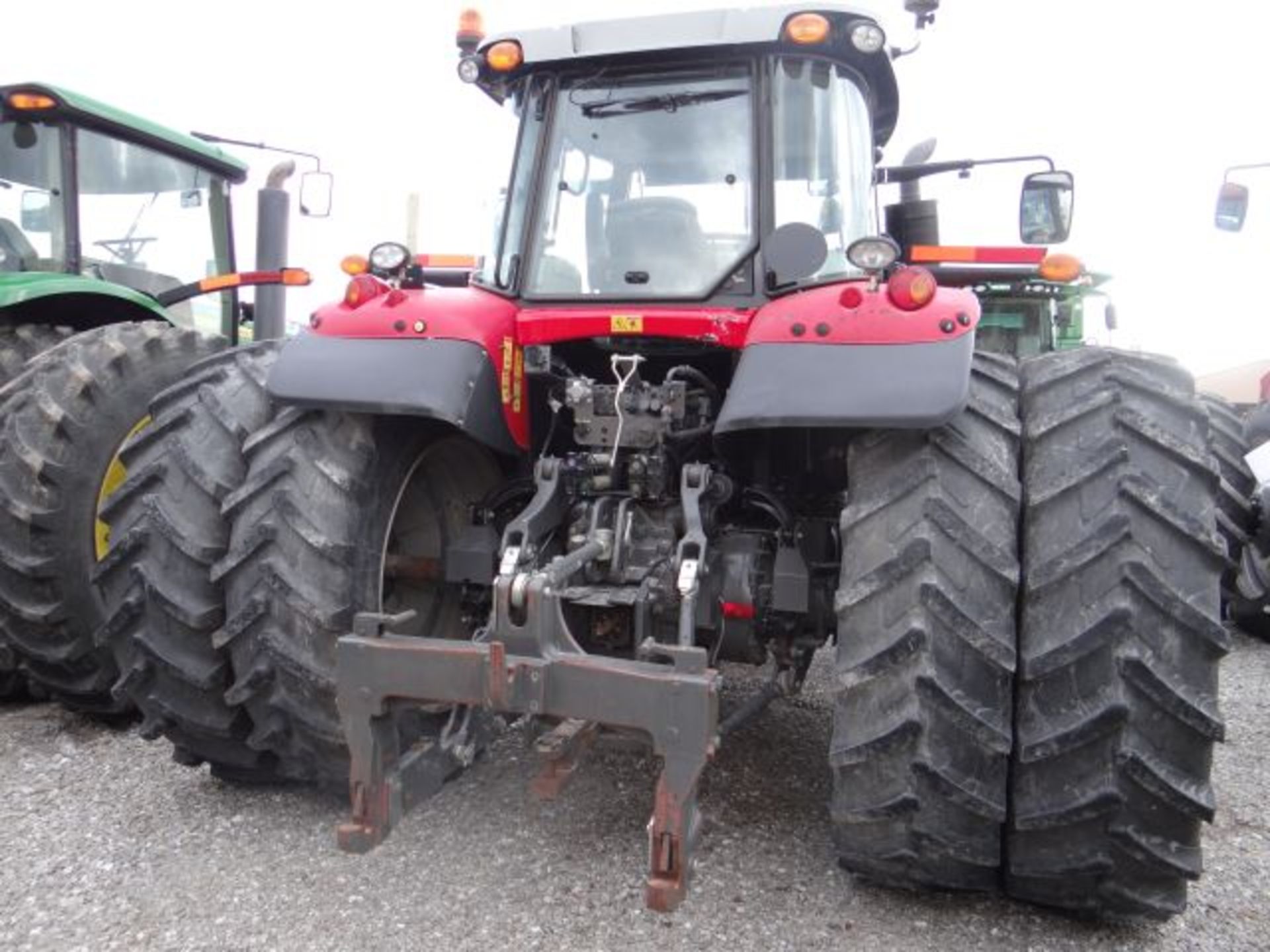 MF 7618 Tractor, 2014 #151639, MFWD, Cab, A/C, Radio, Joystick, IVT Transmission, 2 Scv's, 540/ - Image 4 of 6